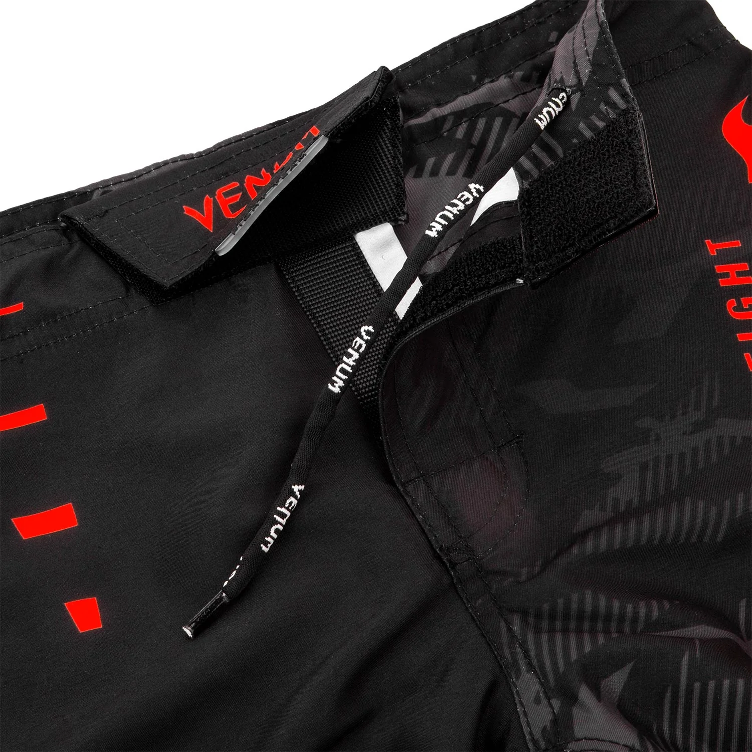 Fightshort Enfant Venum Okinawa 2.0 Kids - Noir/Rouge - Image 4
