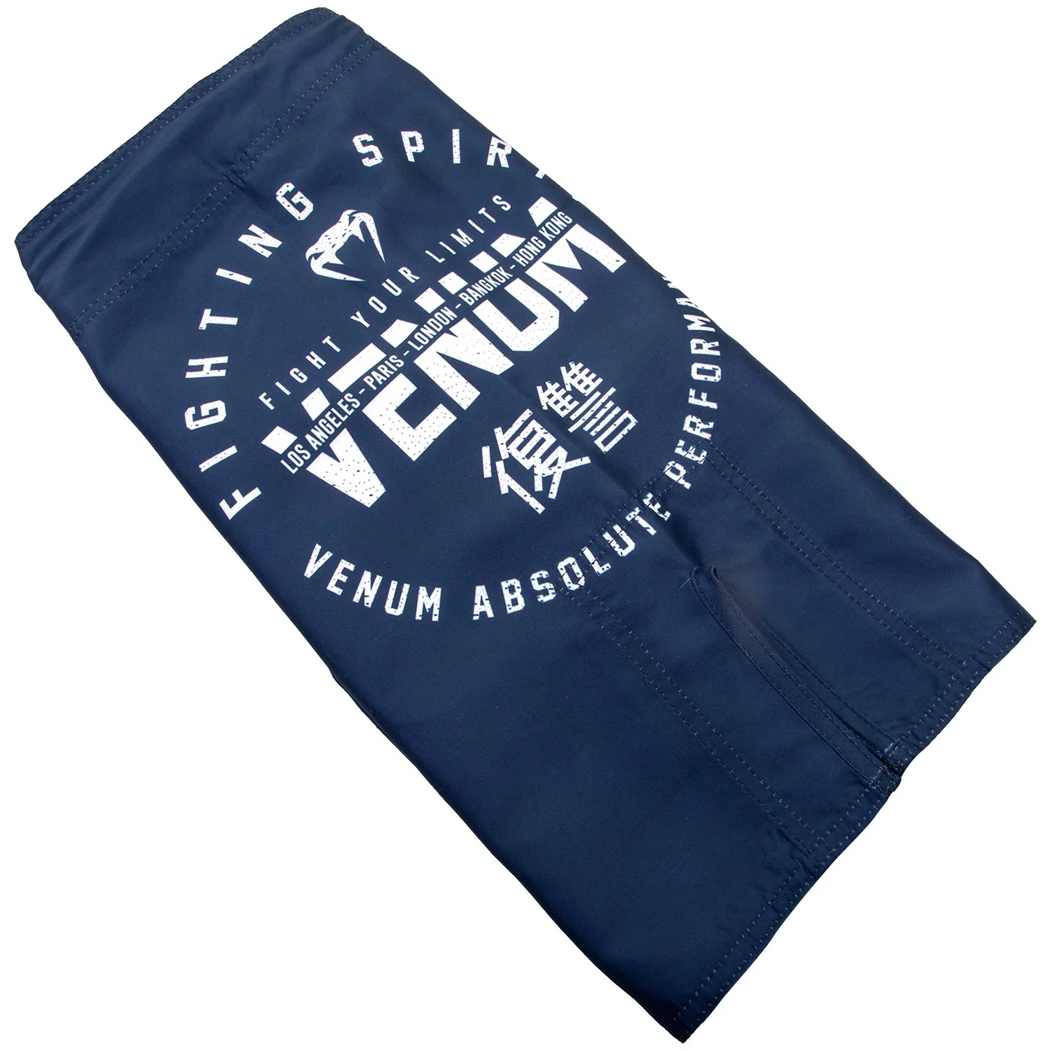 Fightshort Enfant Venum Signature Kids - Bleu Marine - Image 6
