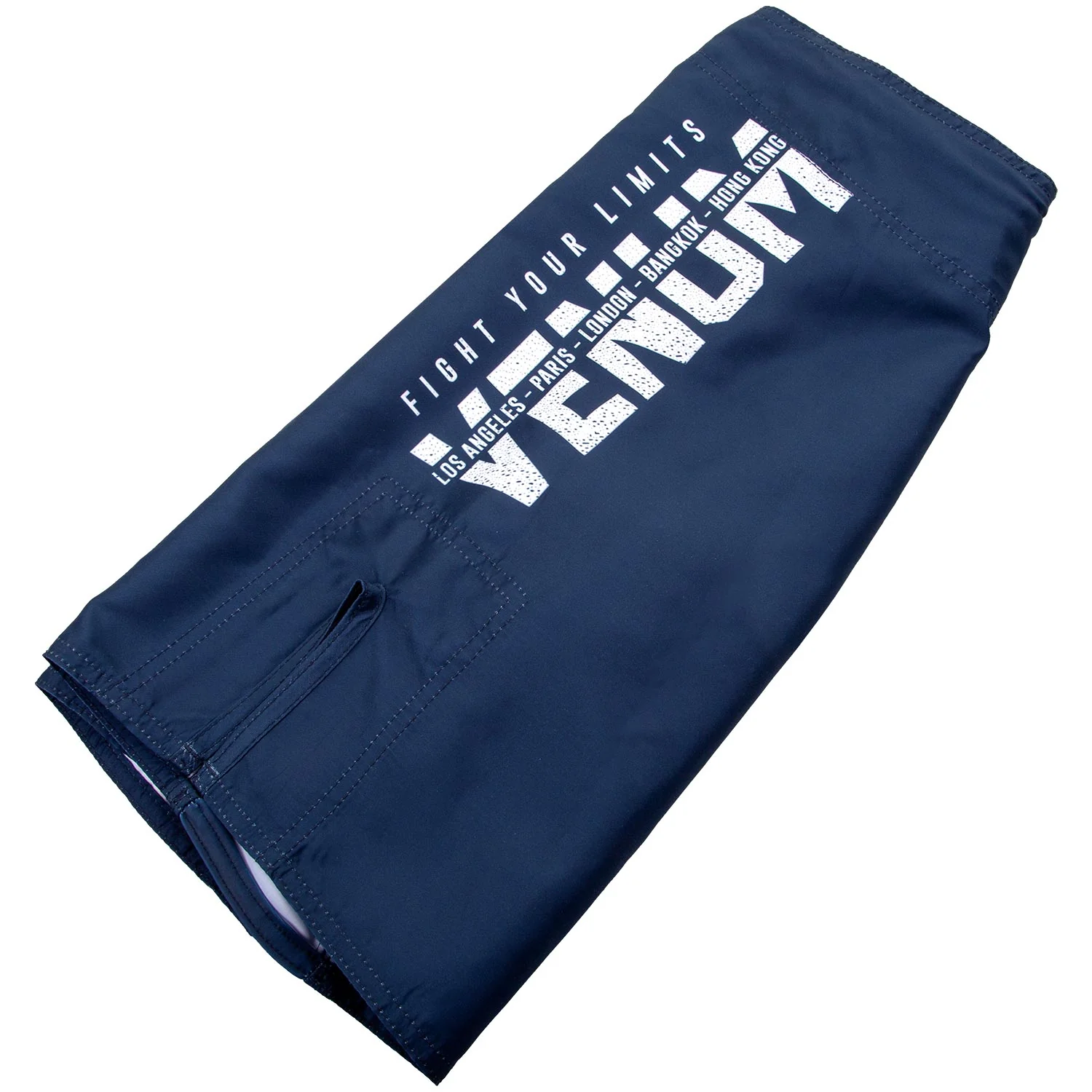 Fightshort Enfant Venum Signature Kids - Bleu Marine - Image 7