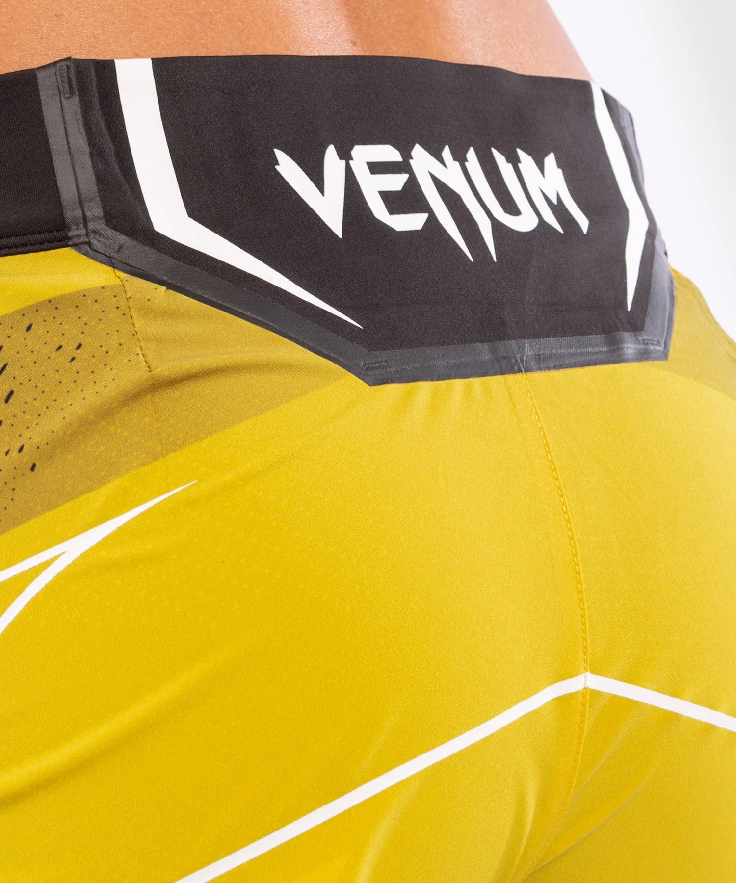 Fightshort Femme UFC Venum Authentic Fight Night - Coupe Courte - Jaune - Image 6