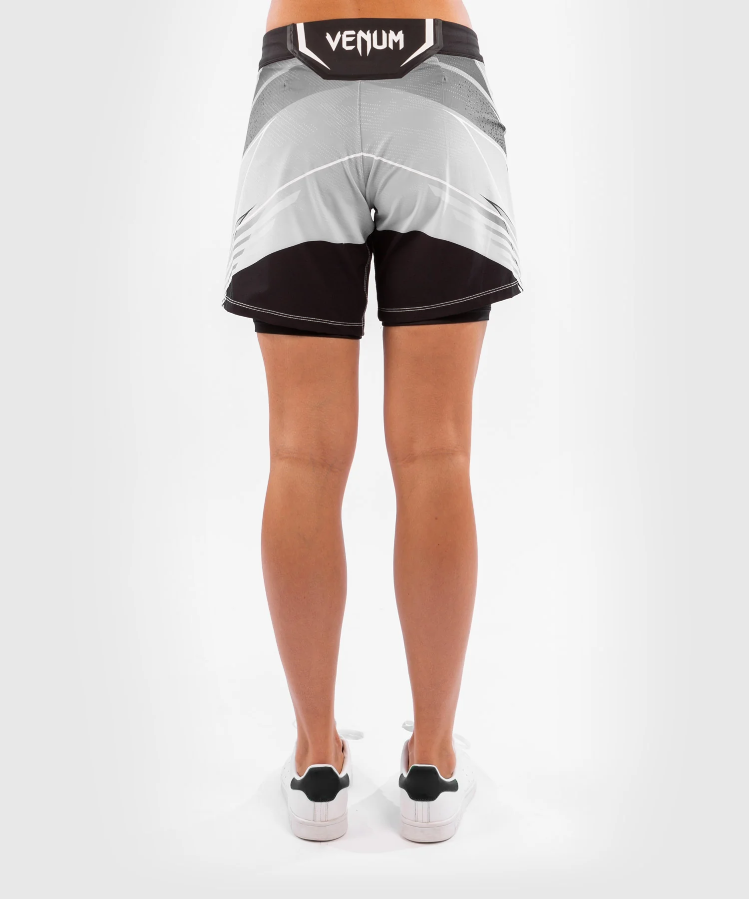 Fightshort Femme UFC Venum Authentic Fight Night - Coupe Longue - Blanc - Image 2