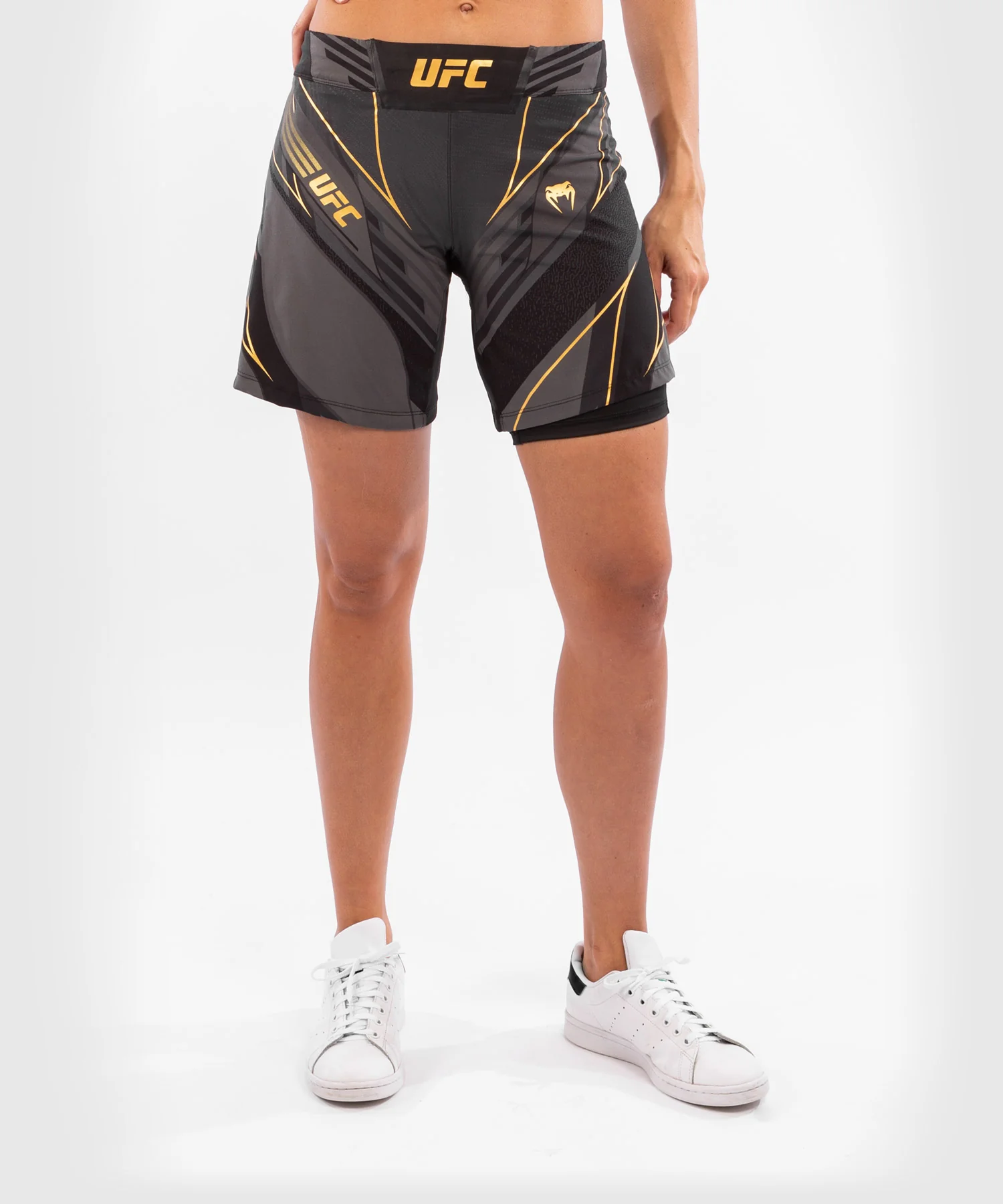 Fightshort Femme UFC Venum Authentic Fight Night - Coupe Longue - Champion - Image 3