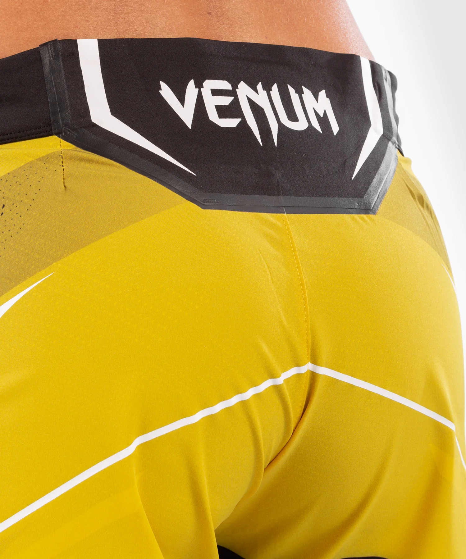 Fightshort Femme UFC Venum Authentic Fight Night - Coupe Longue - Jaune - Image 6