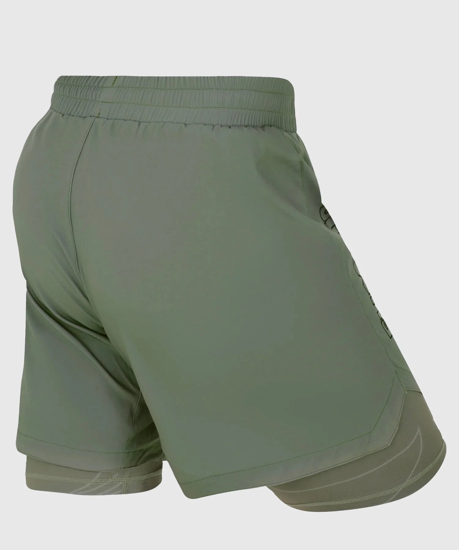 Short de MMA Fumetsu Dual Layer Icon - Olive - Image 2