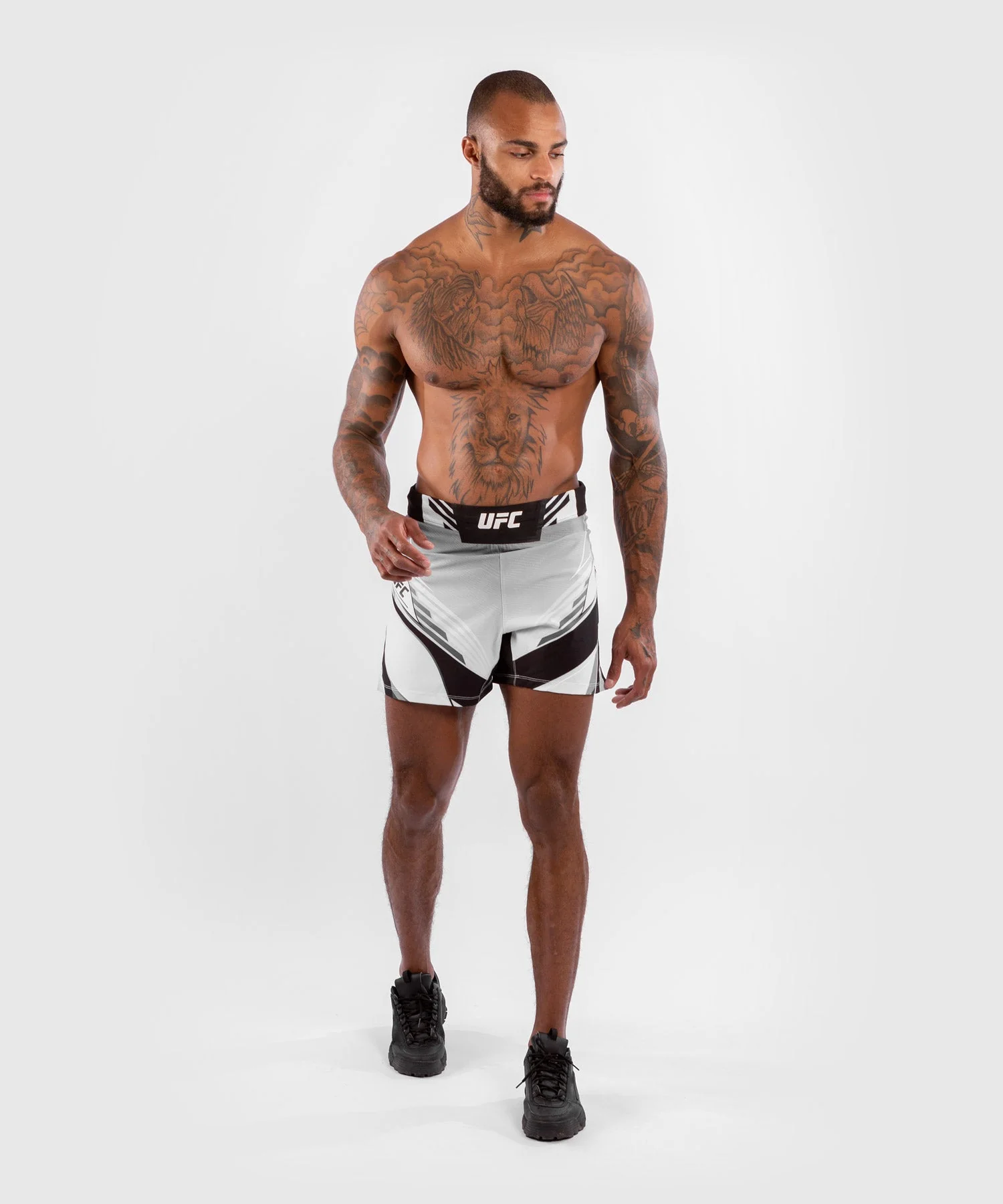 Fightshort Homme UFC Venum Authentic Fight Night - Coupe Courte - Blanc - Image 7