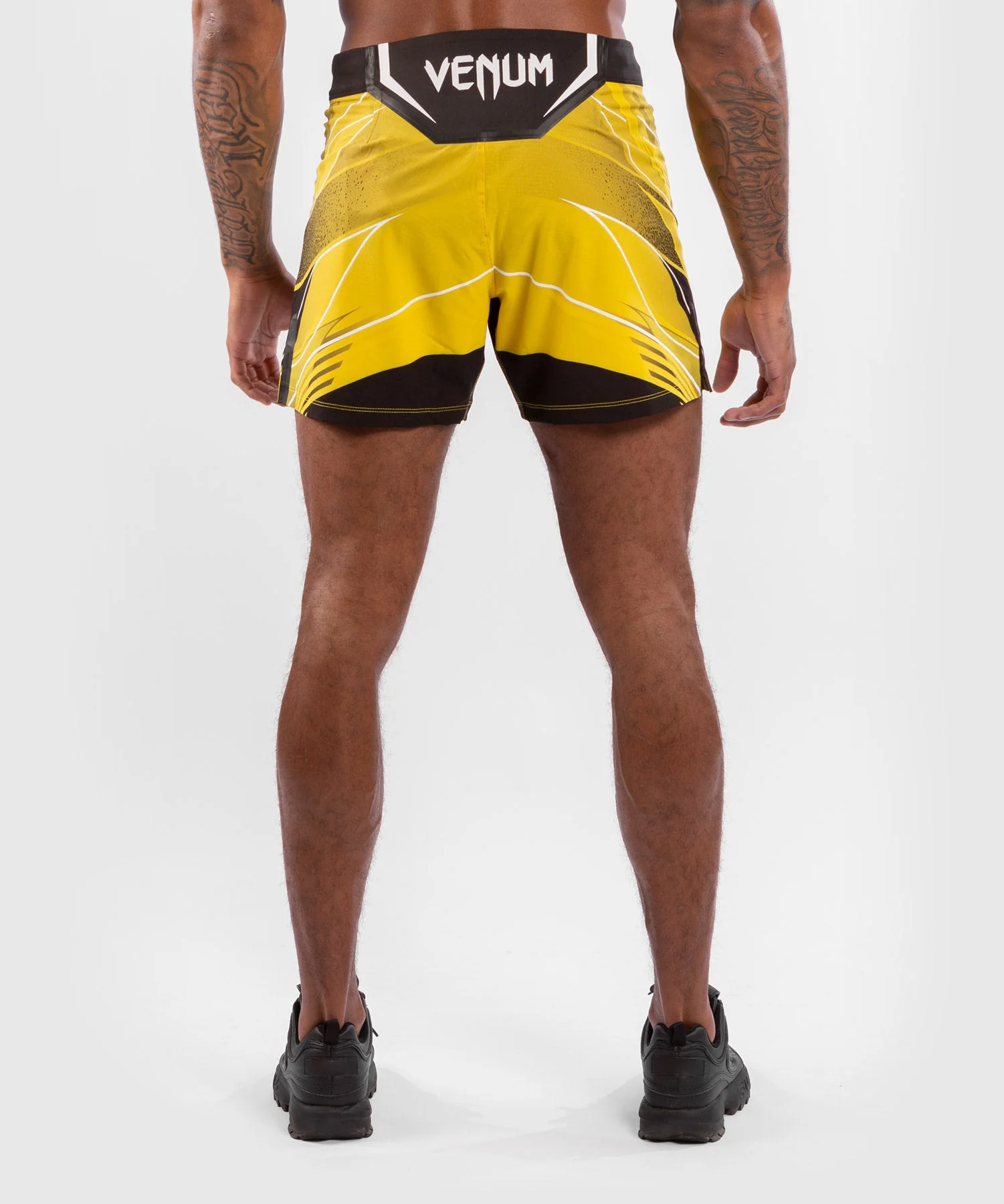 Fightshort Homme UFC Venum Authentic Fight Night - Coupe Courte - Jaune - Image 2