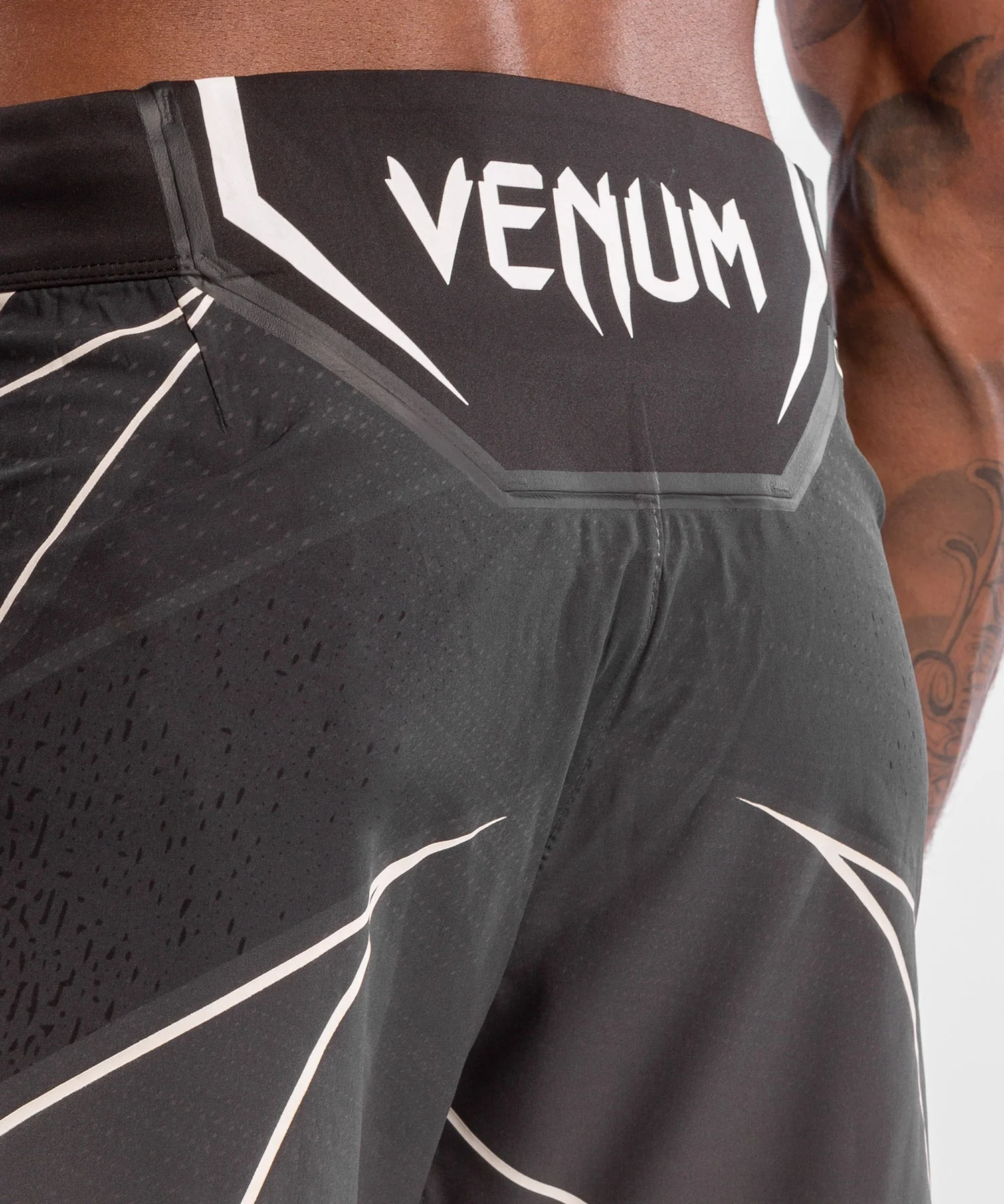 Fightshort Homme UFC Venum Authentic Fight Night - Coupe Longue - Noir - Image 6