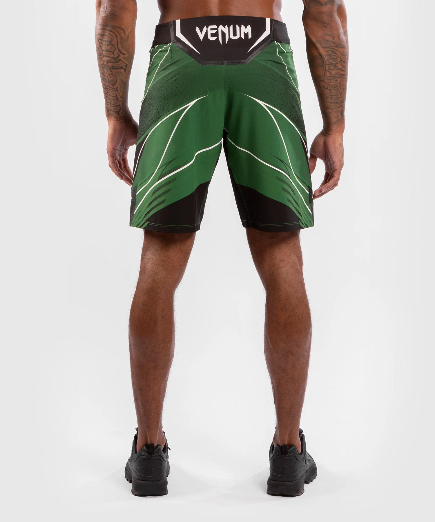 Fightshort Homme UFC Venum Authentic Fight Night - Coupe Longue - Vert - Image 2
