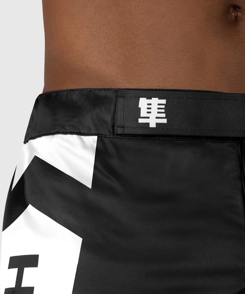 Short de MMA Icon Court Hayabusa - Noir/Blanc - Image 6