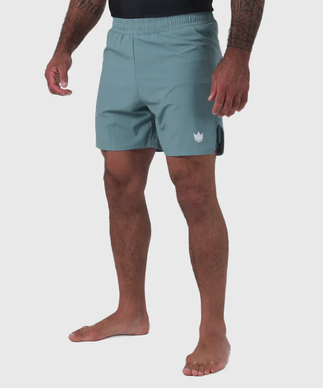 Short de MMA Kingz Hybrid - Bleu - Image 2