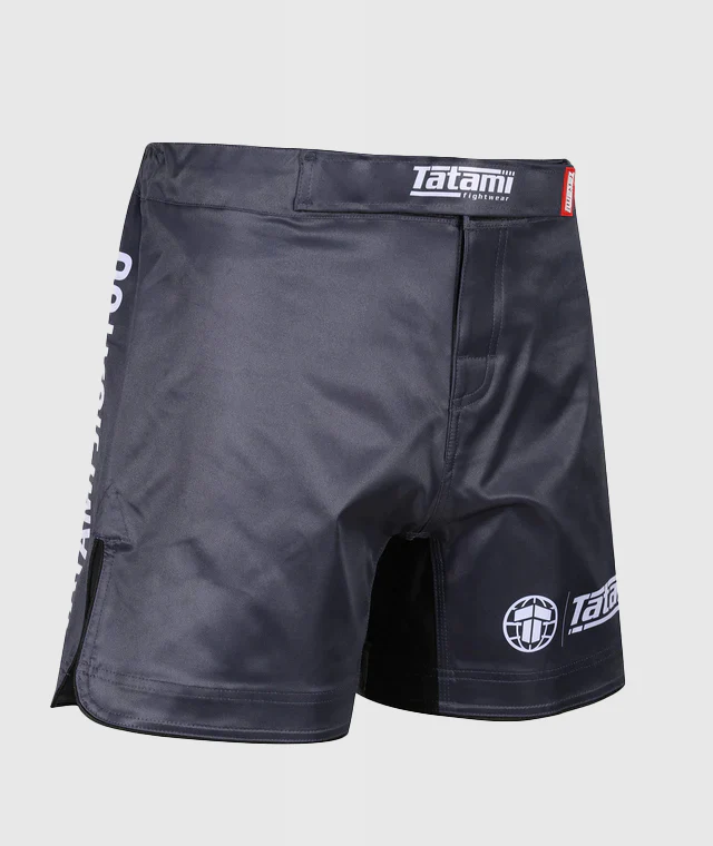 Fightshort Mid Cut Tatami Fightwear Impact - Gris - Image 3