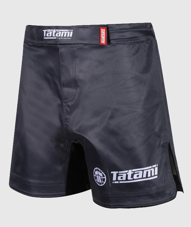 Fightshort Mid Cut Tatami Fightwear Impact - Gris - Image 4