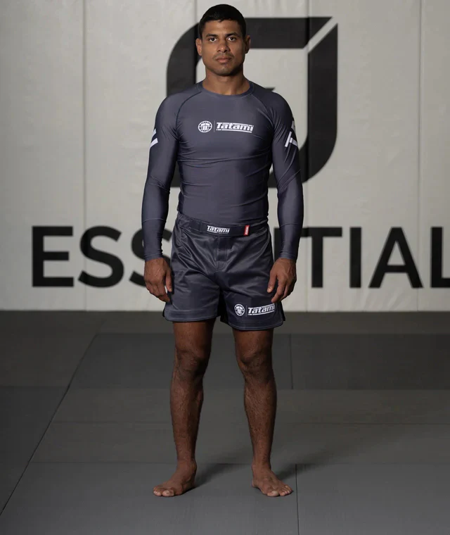 Fightshort Mid Cut Tatami Fightwear Impact - Gris - Image 6