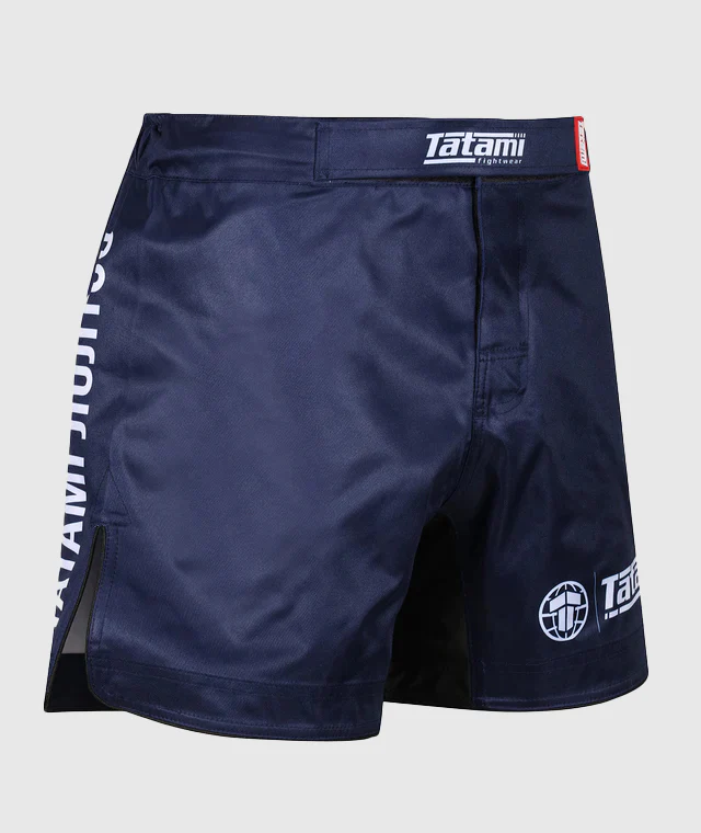 Fightshort Mid Cut Tatamifightwear Impact - Bleu Marine - Image 3