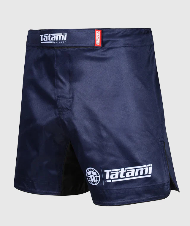 Fightshort Mid Cut Tatamifightwear Impact - Bleu Marine - Image 4