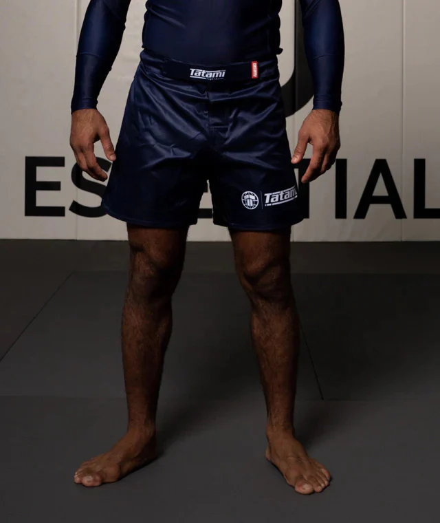 Fightshort Mid Cut Tatamifightwear Impact - Bleu Marine - Image 5