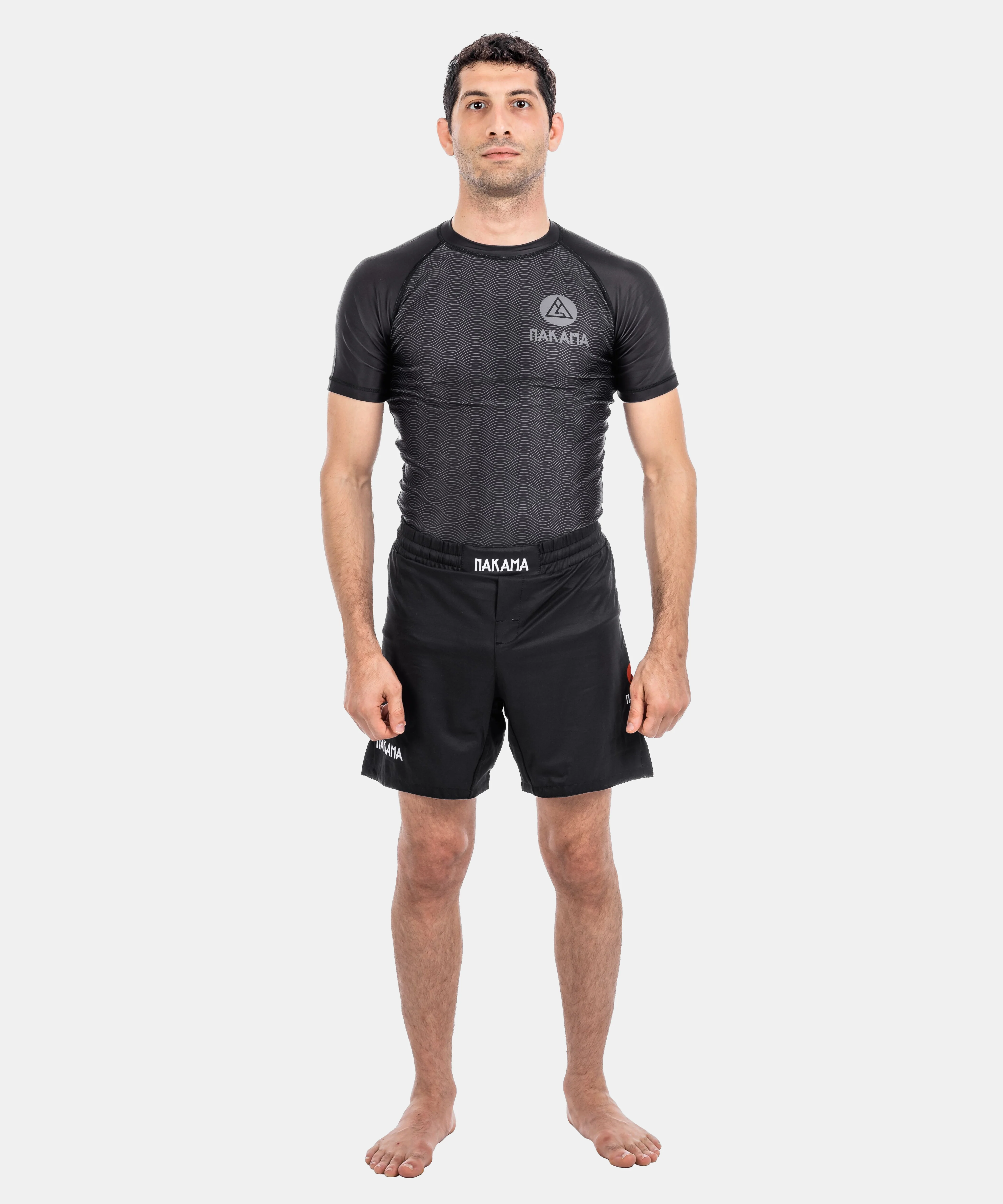 Short de MMA Nakama Kihon 2 En 1 - Noir
