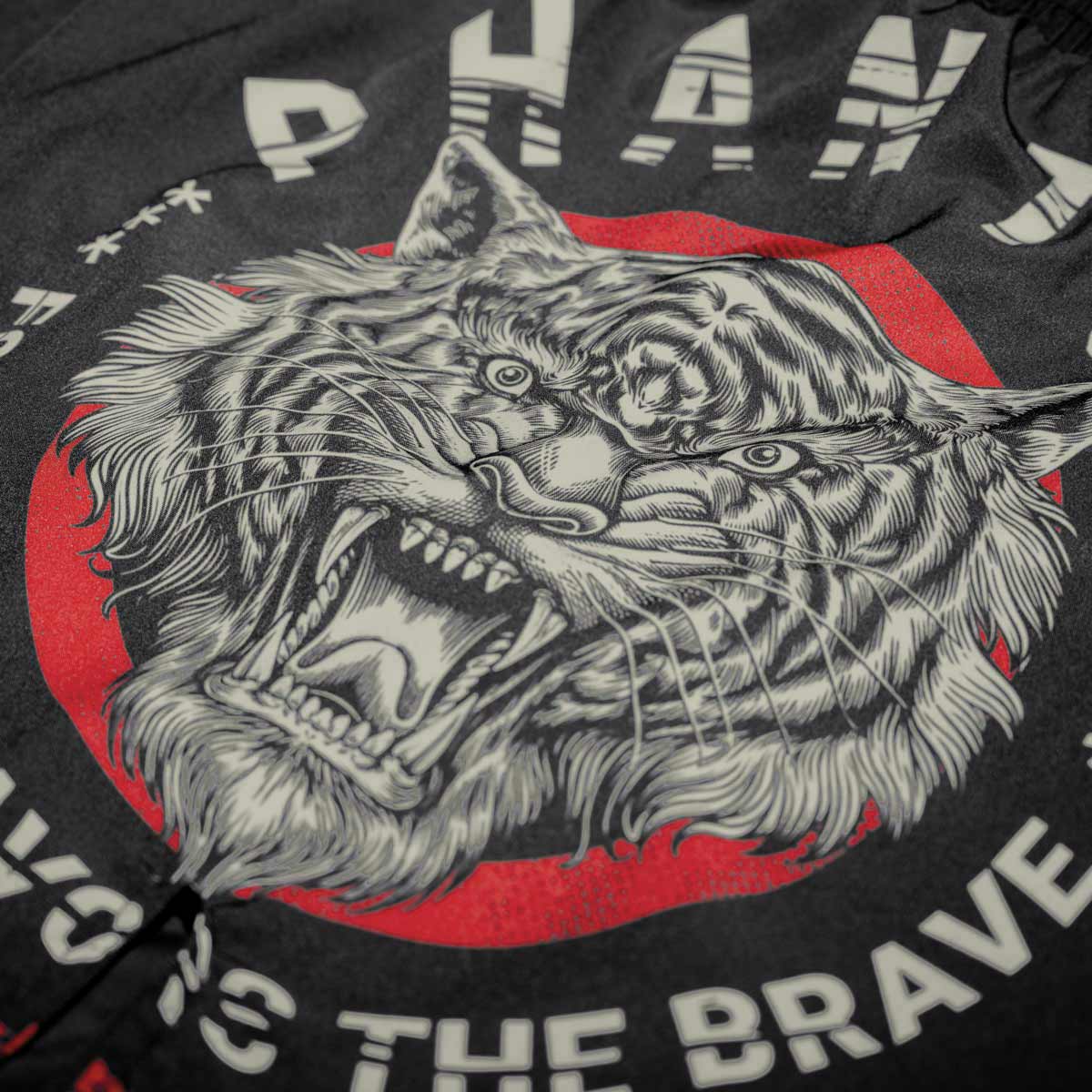 Short de MMA Phantom Athletics Evo Tiger Unit - Noir - Image 4