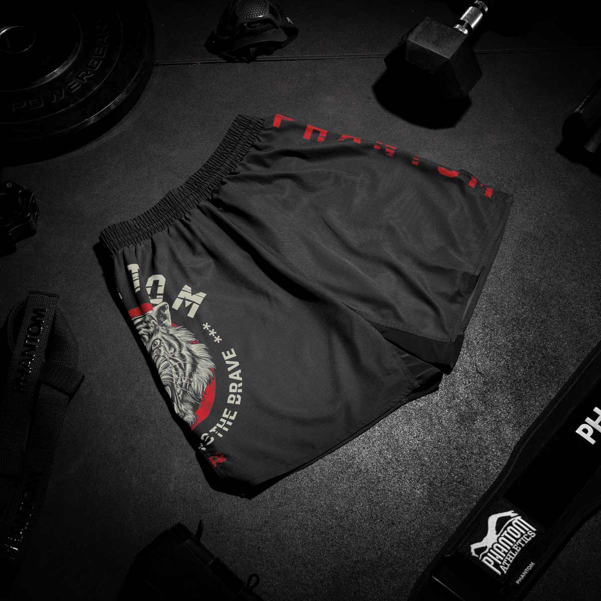 Short de MMA Phantom Athletics Evo Tiger Unit - Noir - Image 5