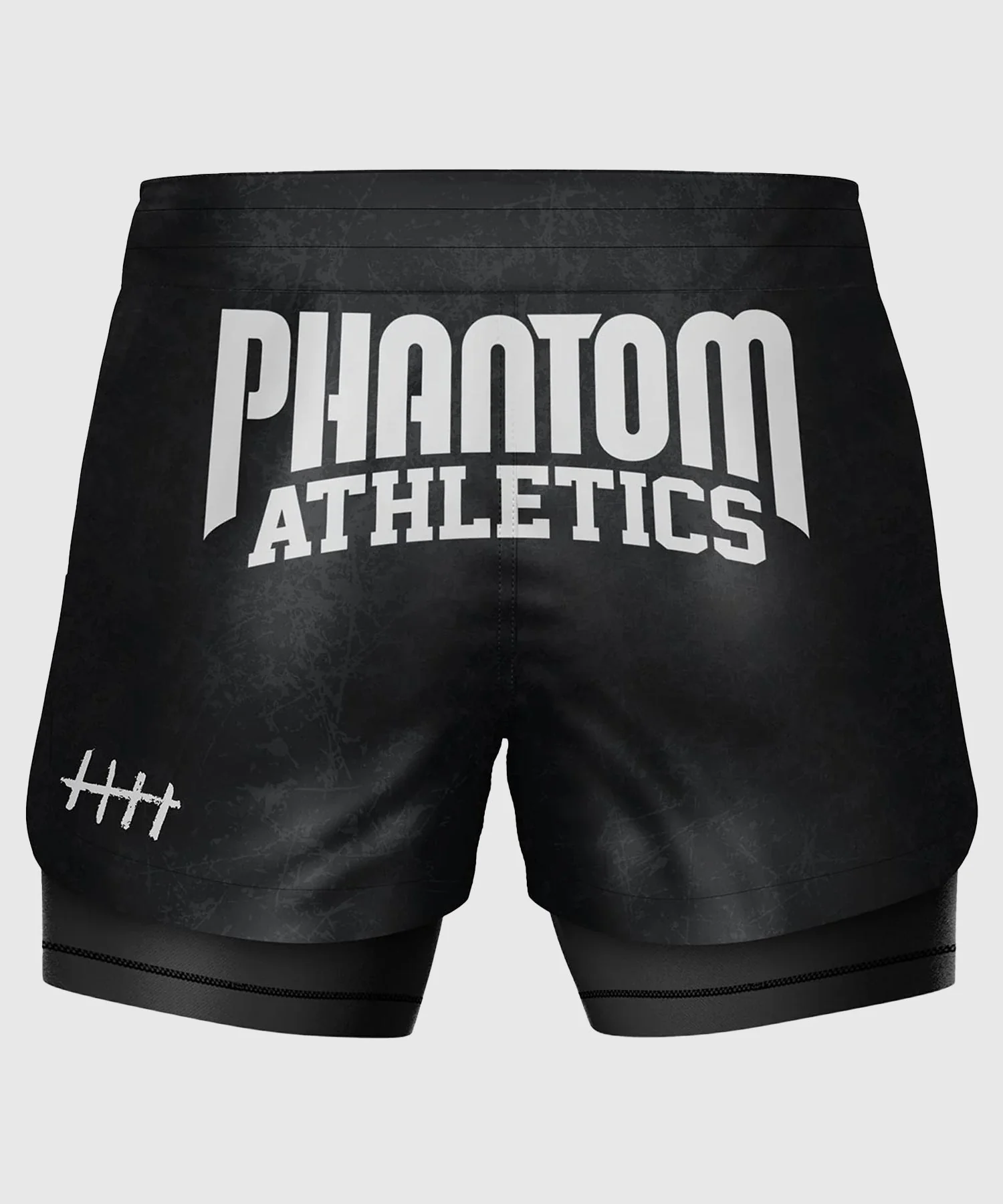 Short de MMA Phantom Athletics Fusion 2In1 Serious - Noir - Image 2