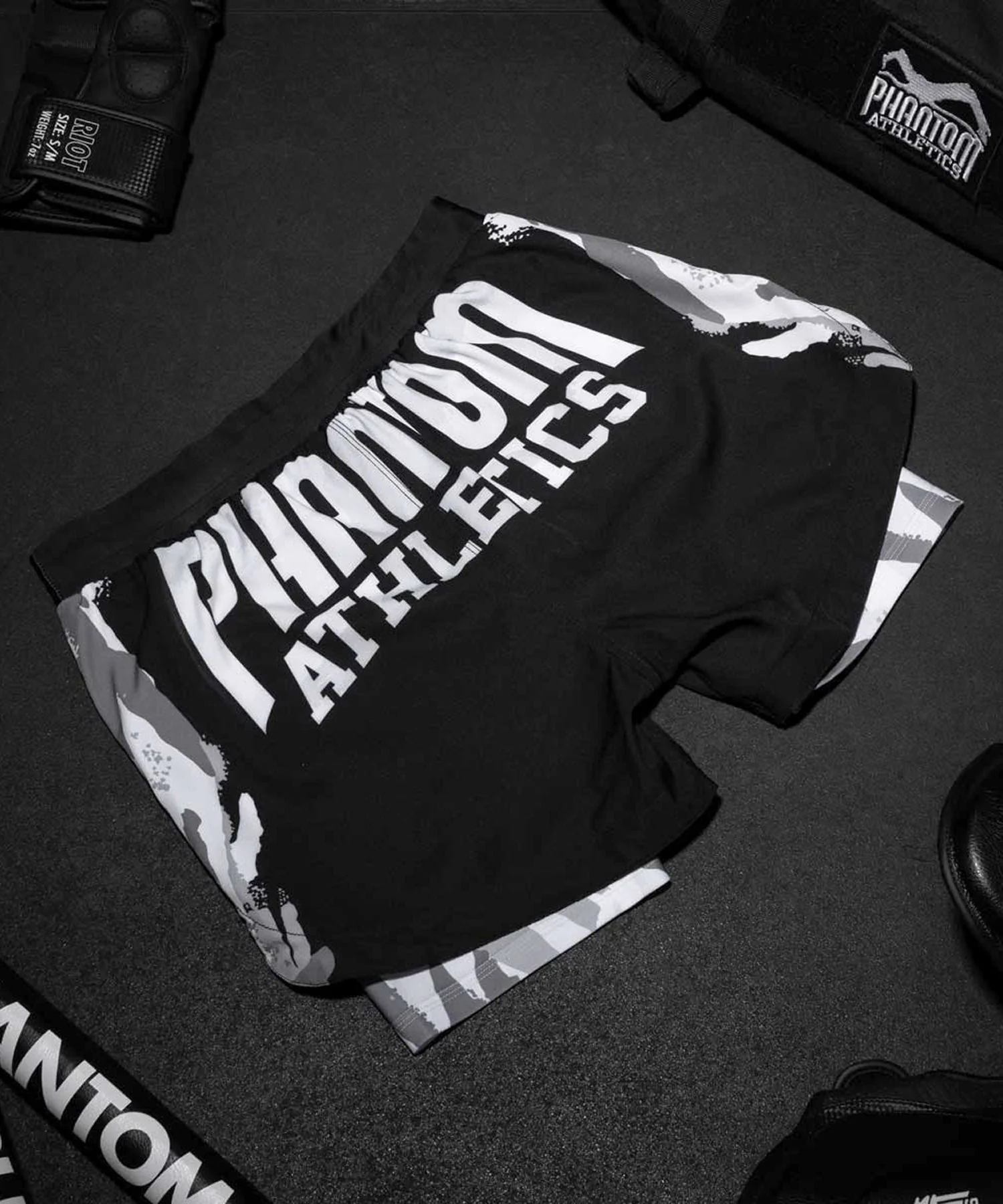 Short de MMA Phantom Athletics Fusion 2In1 Warfare - Noir - Image 4