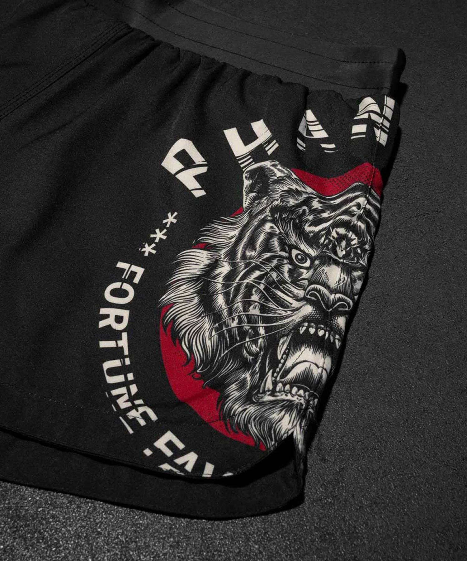 Short de MMA Phantom Athletics Fusion Tiger Unit - Noir - Image 5
