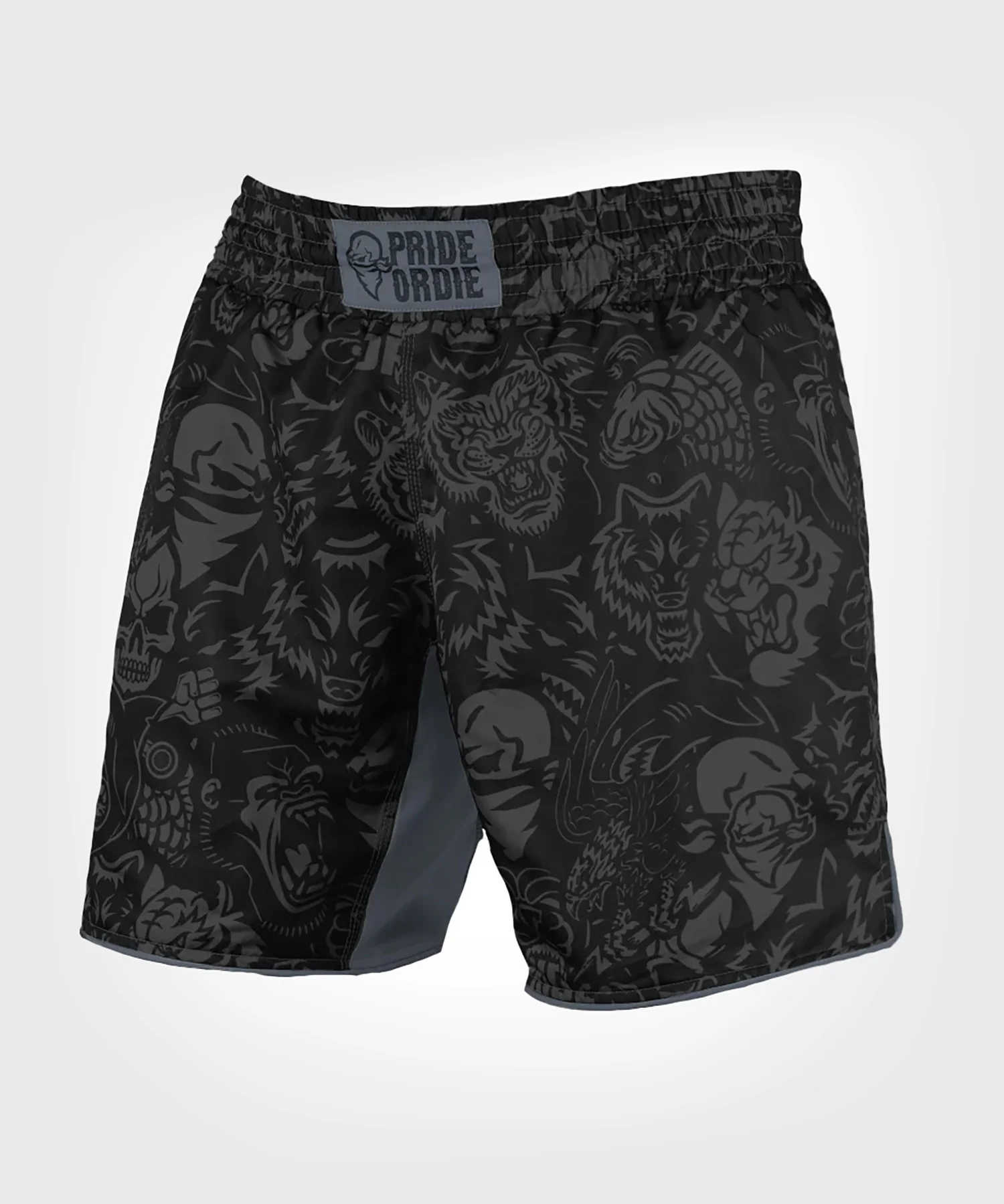 Short de MMA Pride Or Die Ferocity - Noir