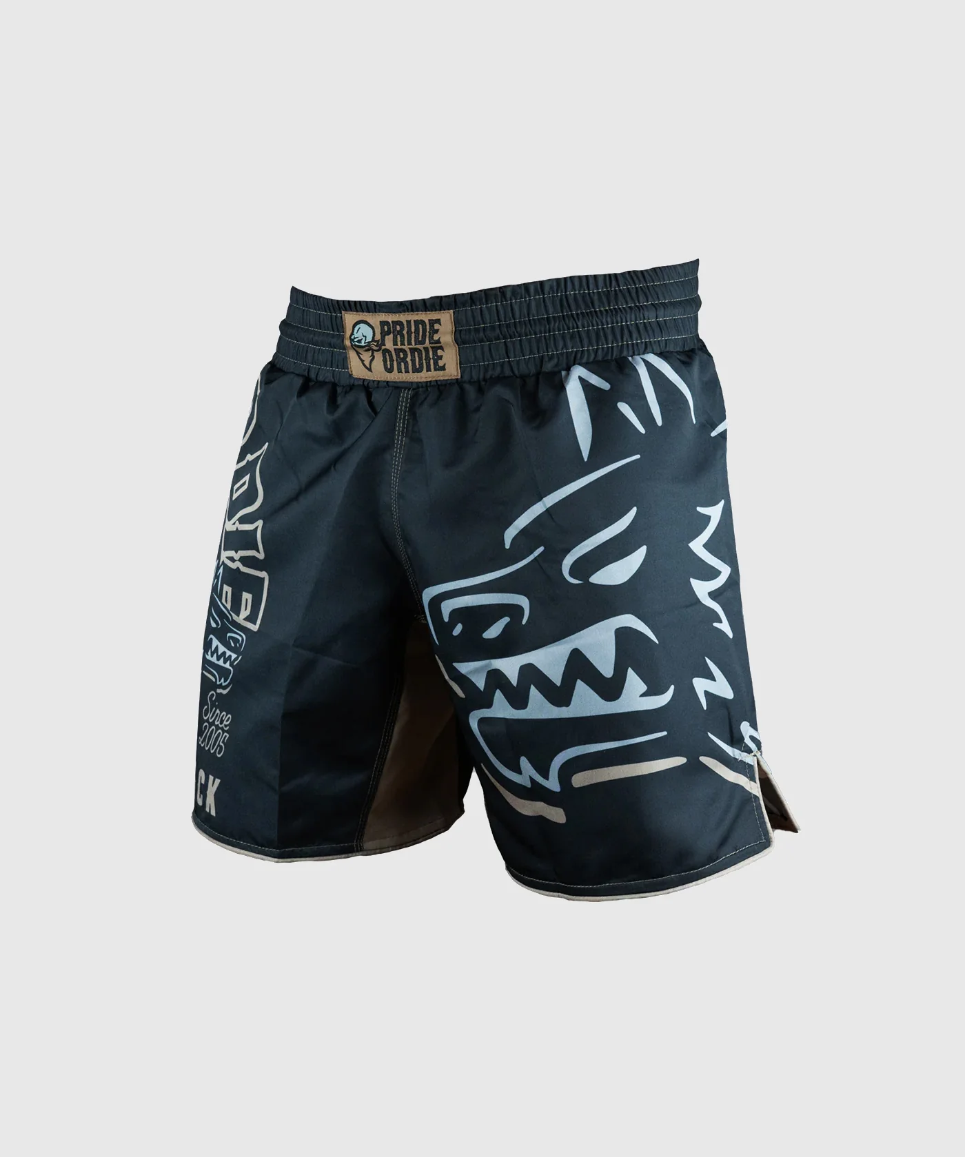 Short de MMA Pride Or Die Leading The Pack - Noir - Image 2