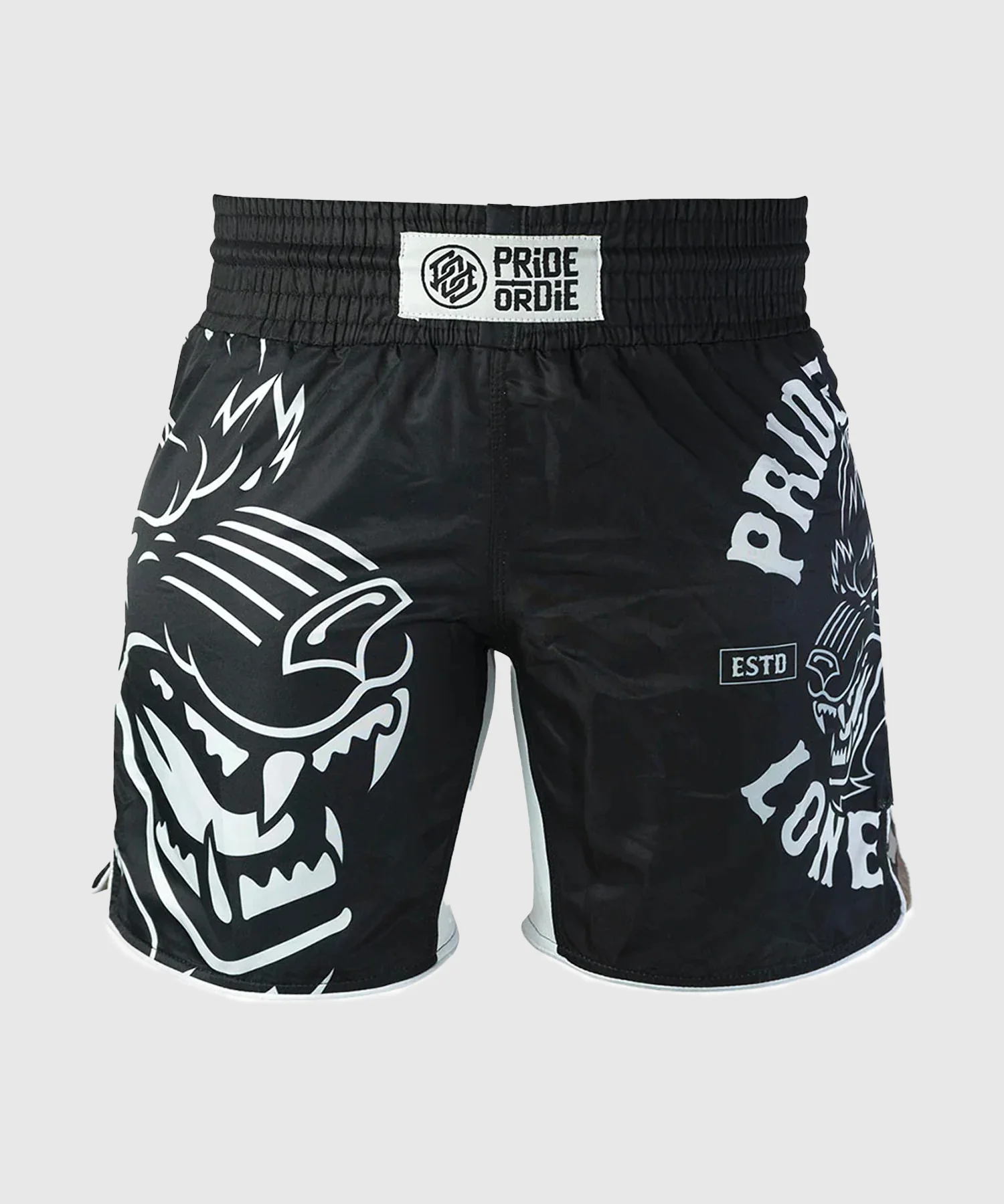 Short de MMA Pride Or Die Lone Wolf - Noir - Image 4