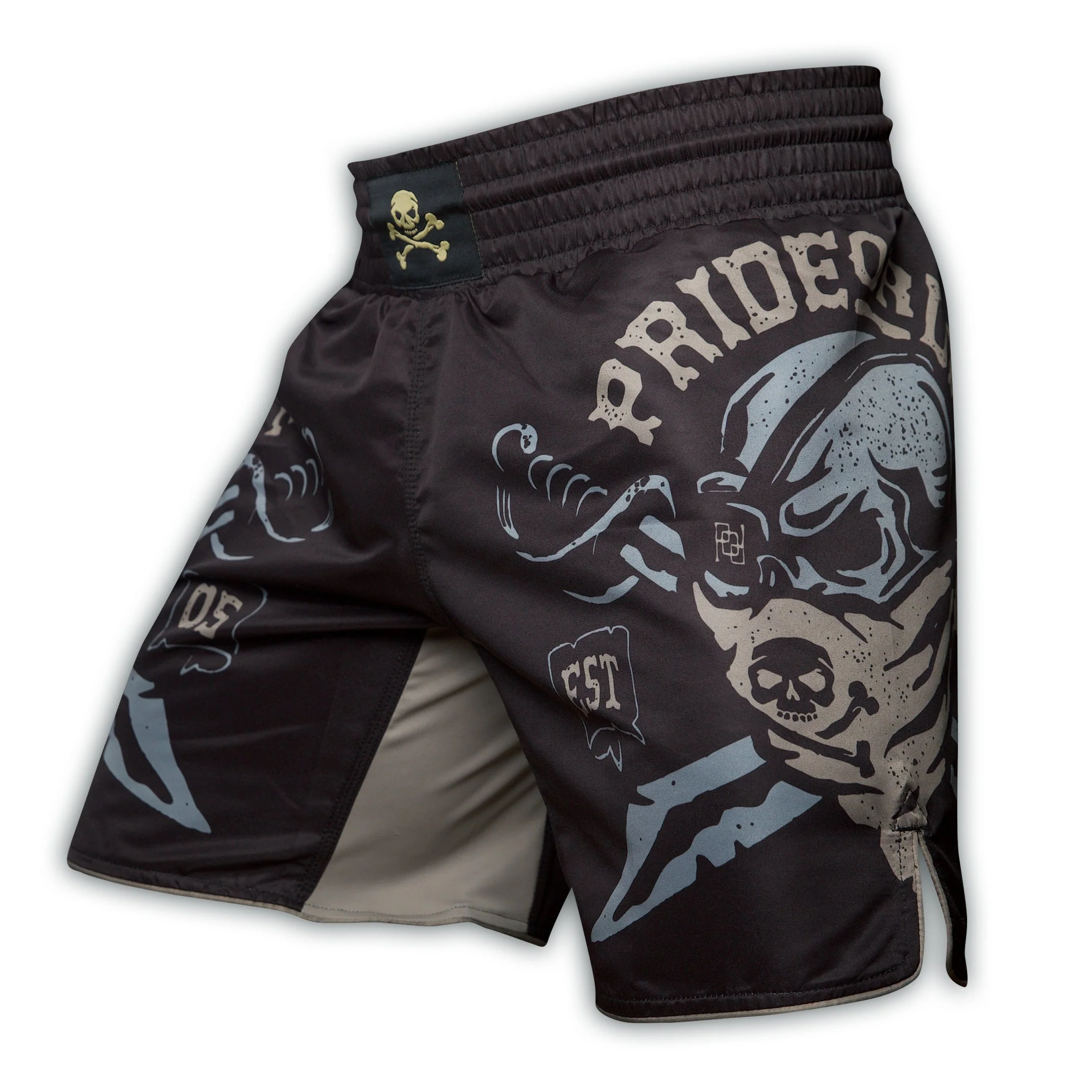 Short de MMA Pride Or Die Pirate - Noir