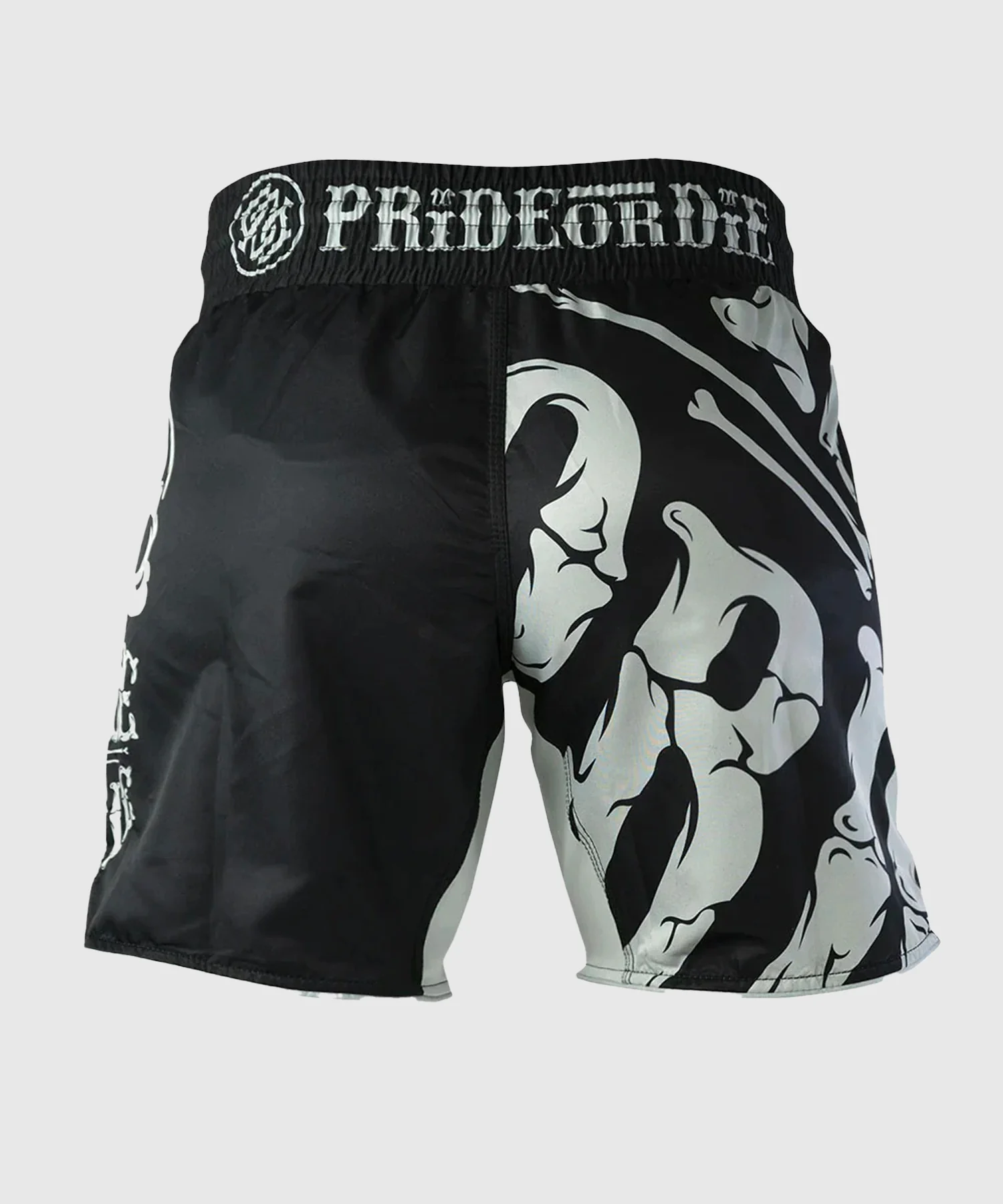 Short de MMA Pride Or Die Reckless Bones - Noir - Image 4