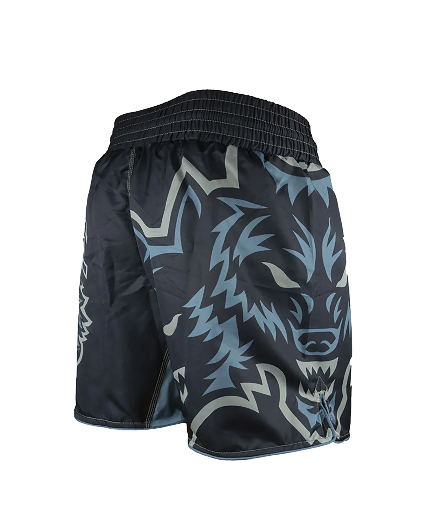 Short de MMA Pride Or Die Wolfpack V.3 - Noir - Image 2