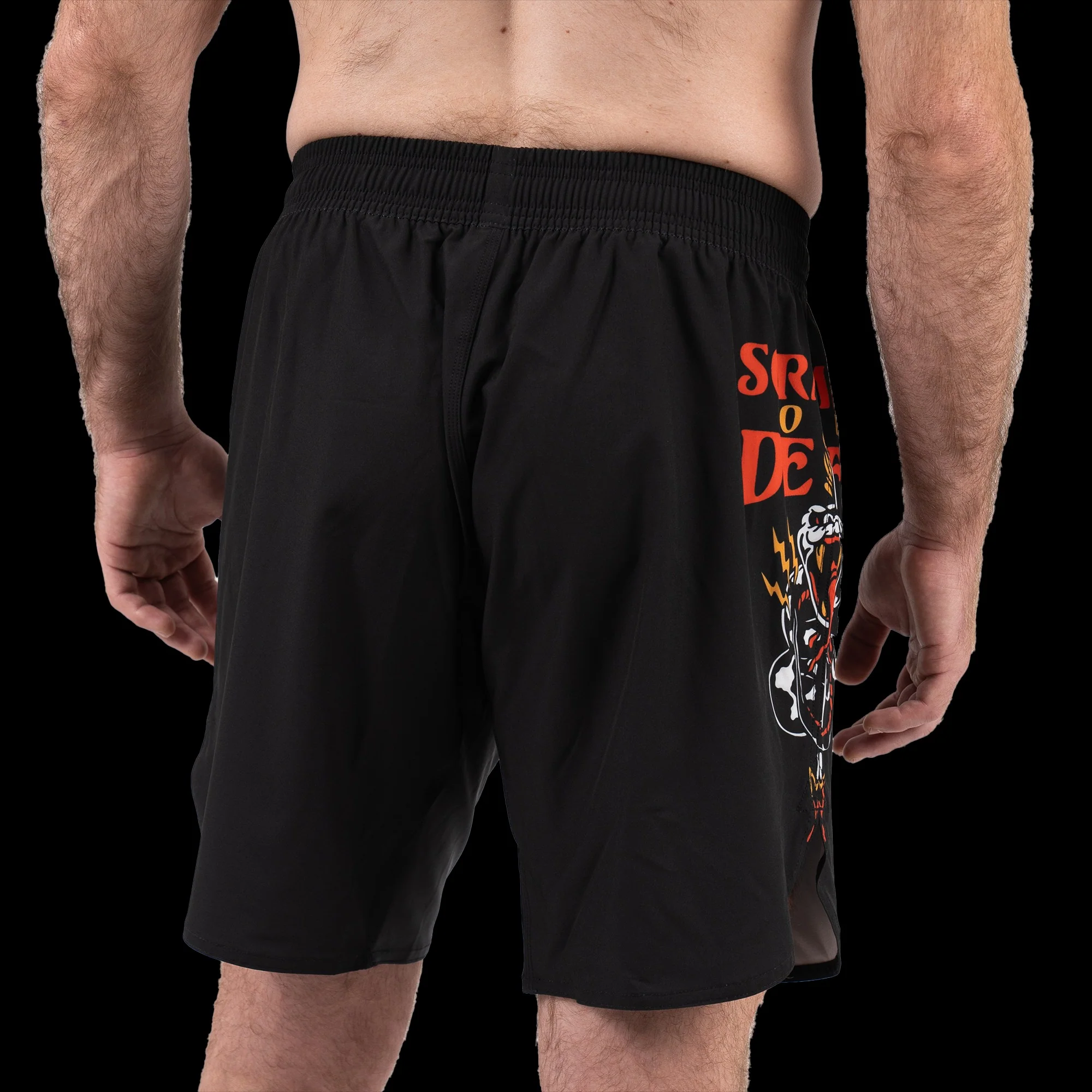 Short de MMA Scramble Scramble Or Dead - Noir - Image 3