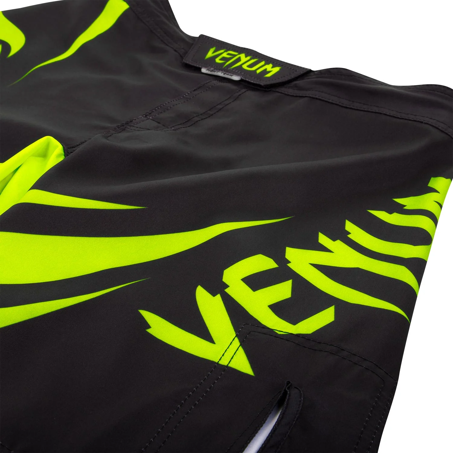 Fightshort Venum Challenger - Noir/Jaune Fluo - Image 9