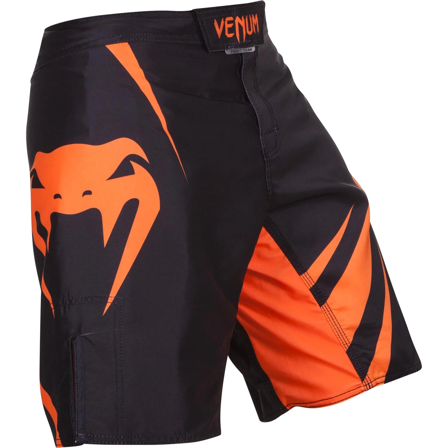 Fightshort Venum Challenger - Noir/Orange Fluo - Image 2