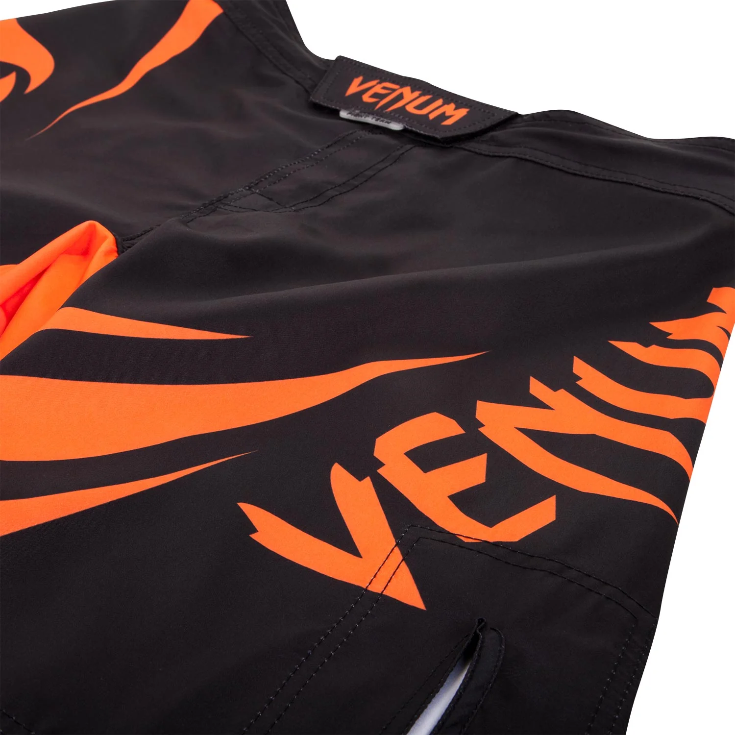 Fightshort Venum Challenger - Noir/Orange Fluo - Image 6