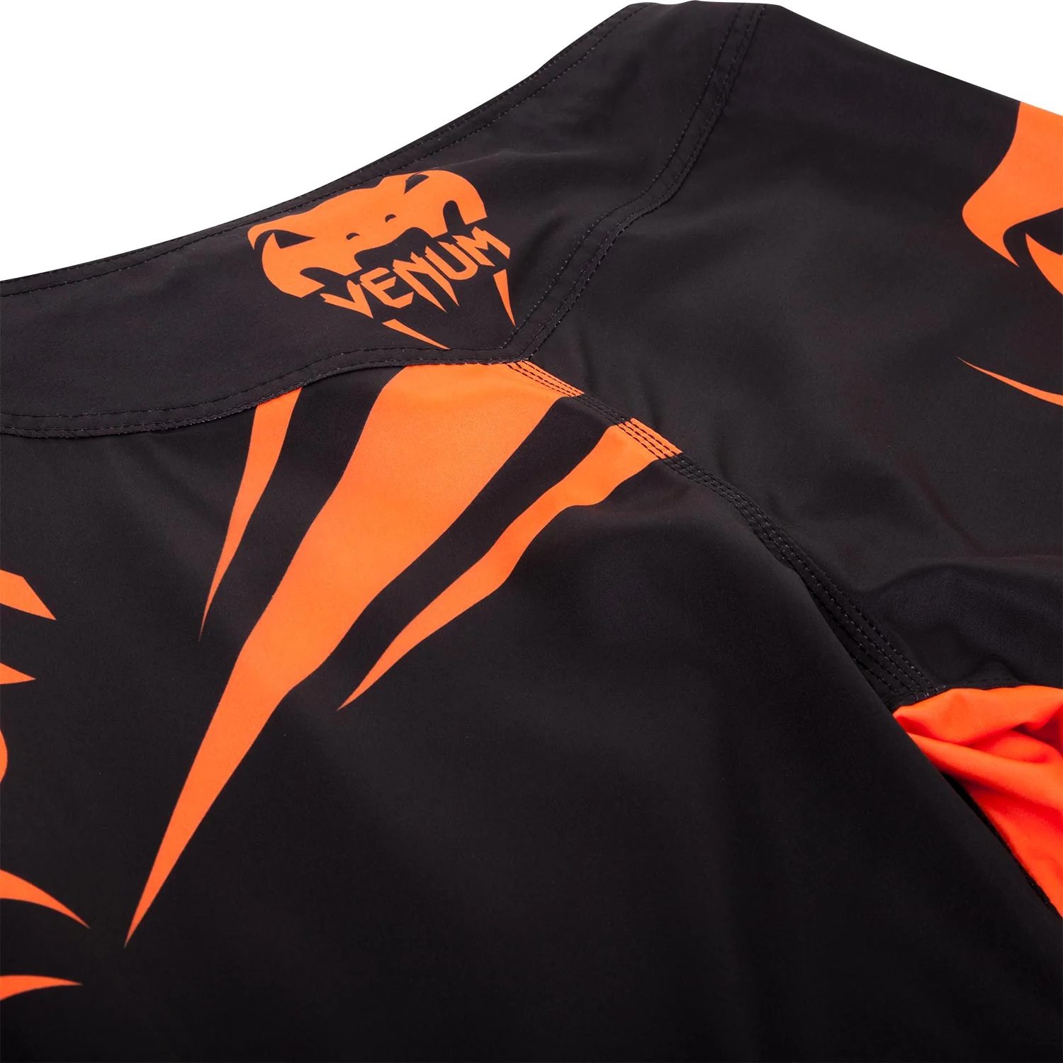 Fightshort Venum Challenger - Noir/Orange Fluo - Image 7