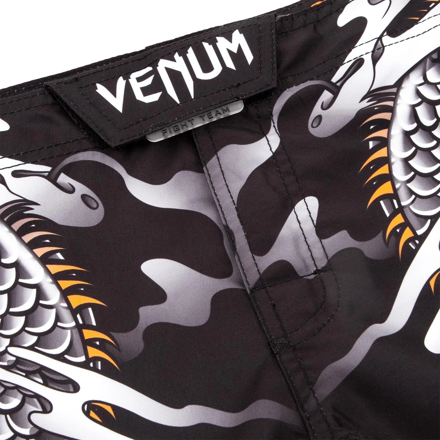 Fightshort Venum Dragon's Flight Kids - Noir/Blanc - Image 4