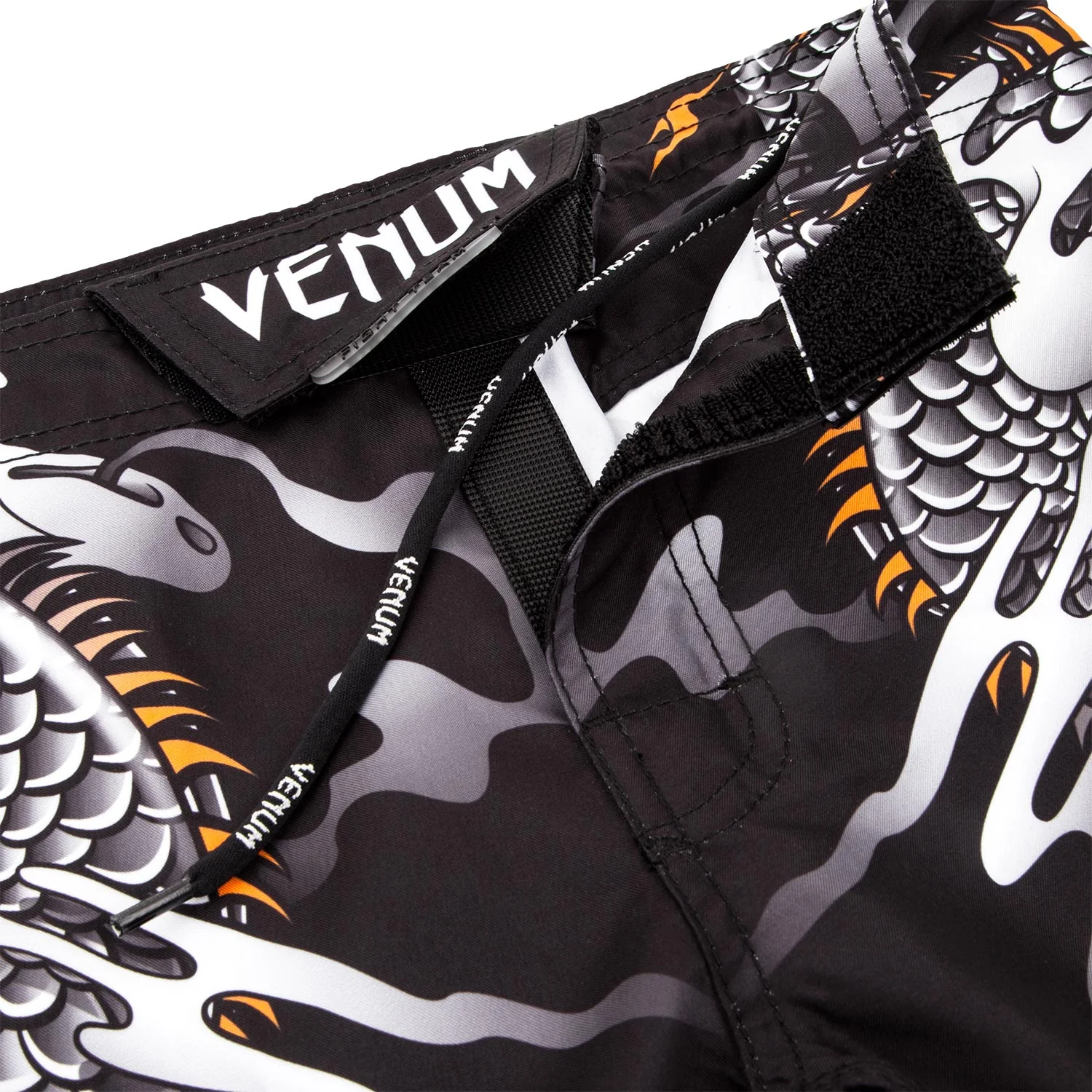 Fightshort Venum Dragon's Flight Kids - Noir/Blanc - Image 5