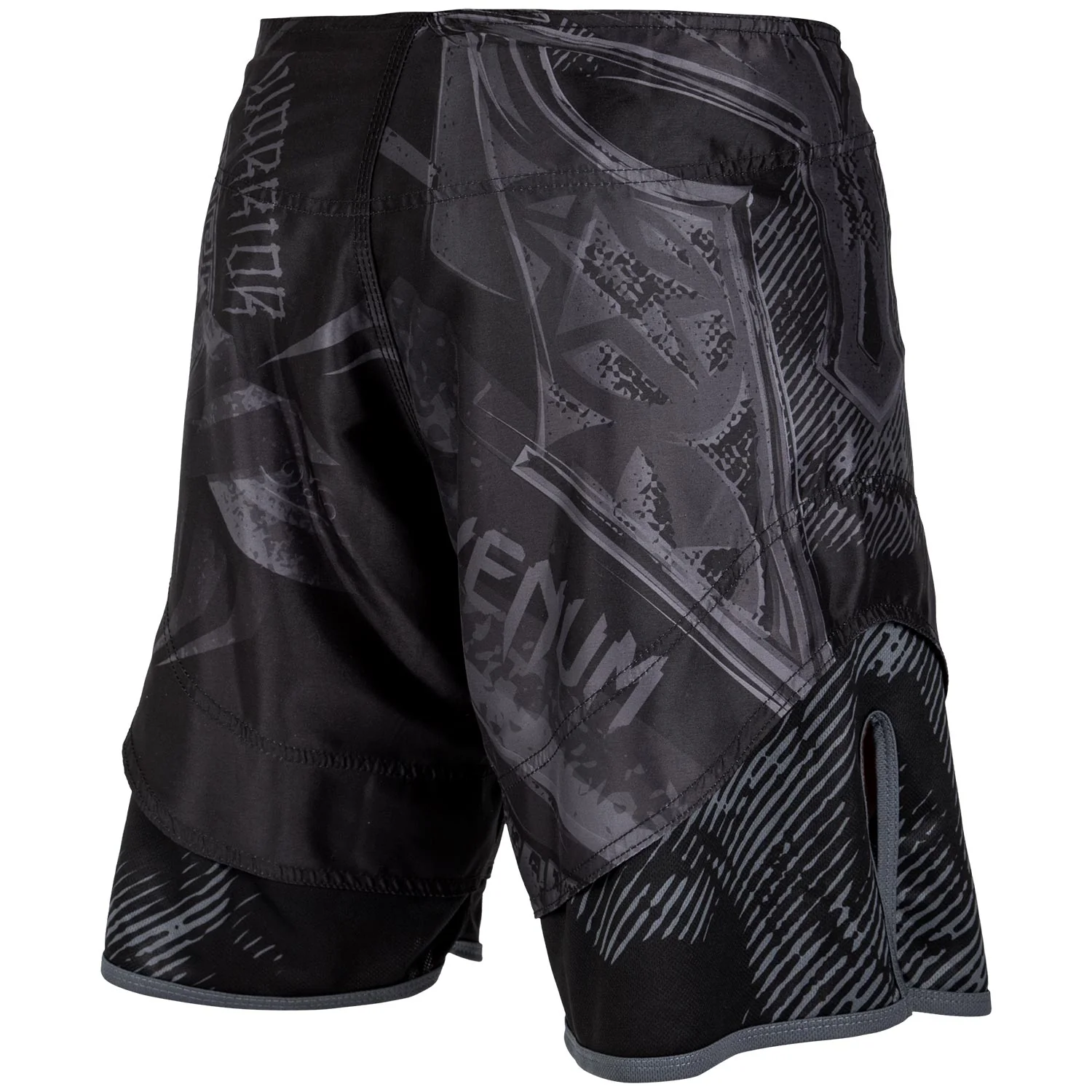 Fightshort Venum Gladiator 3.0 - Noir/Noir - Exclusivité - Image 4