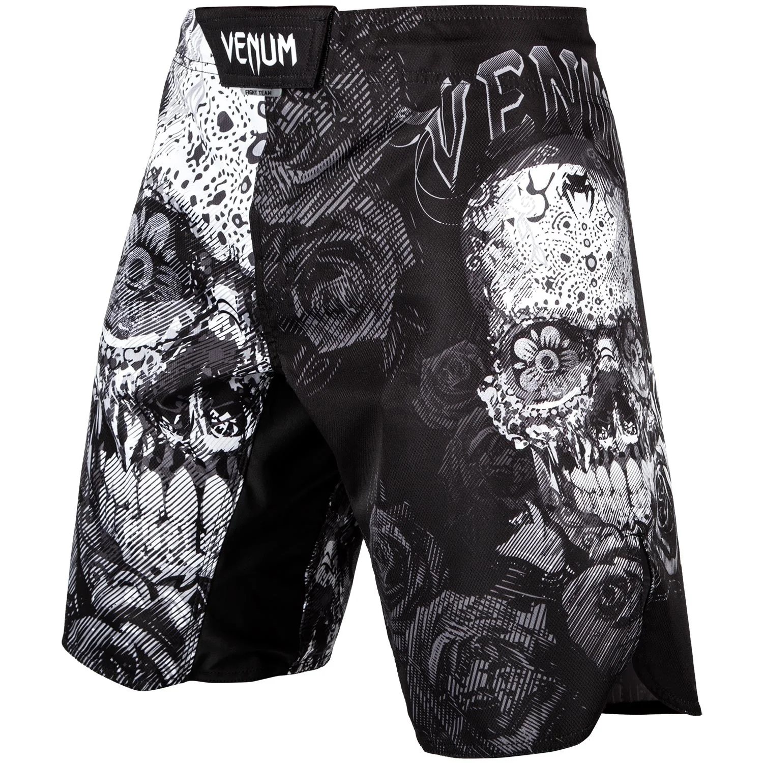 Fightshort Venum Santa Muerte 3.0 - Noir/Blanc