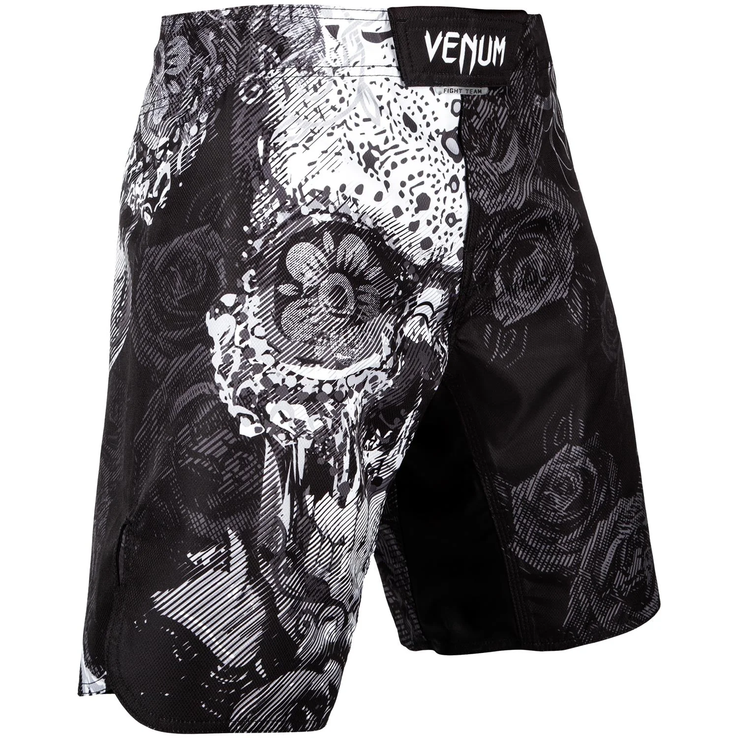 Fightshort Venum Santa Muerte 3.0 - Noir/Blanc - Image 2