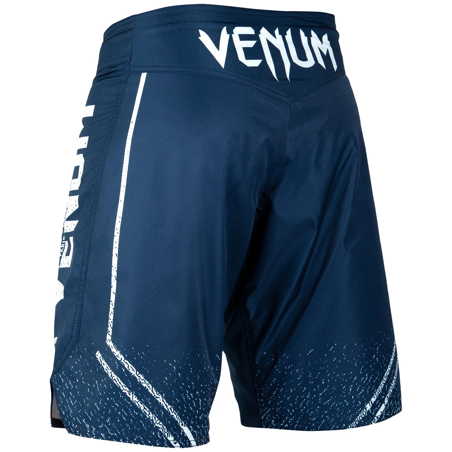Fightshort Venum Signature - Bleu Marine/Blanc - Image 3
