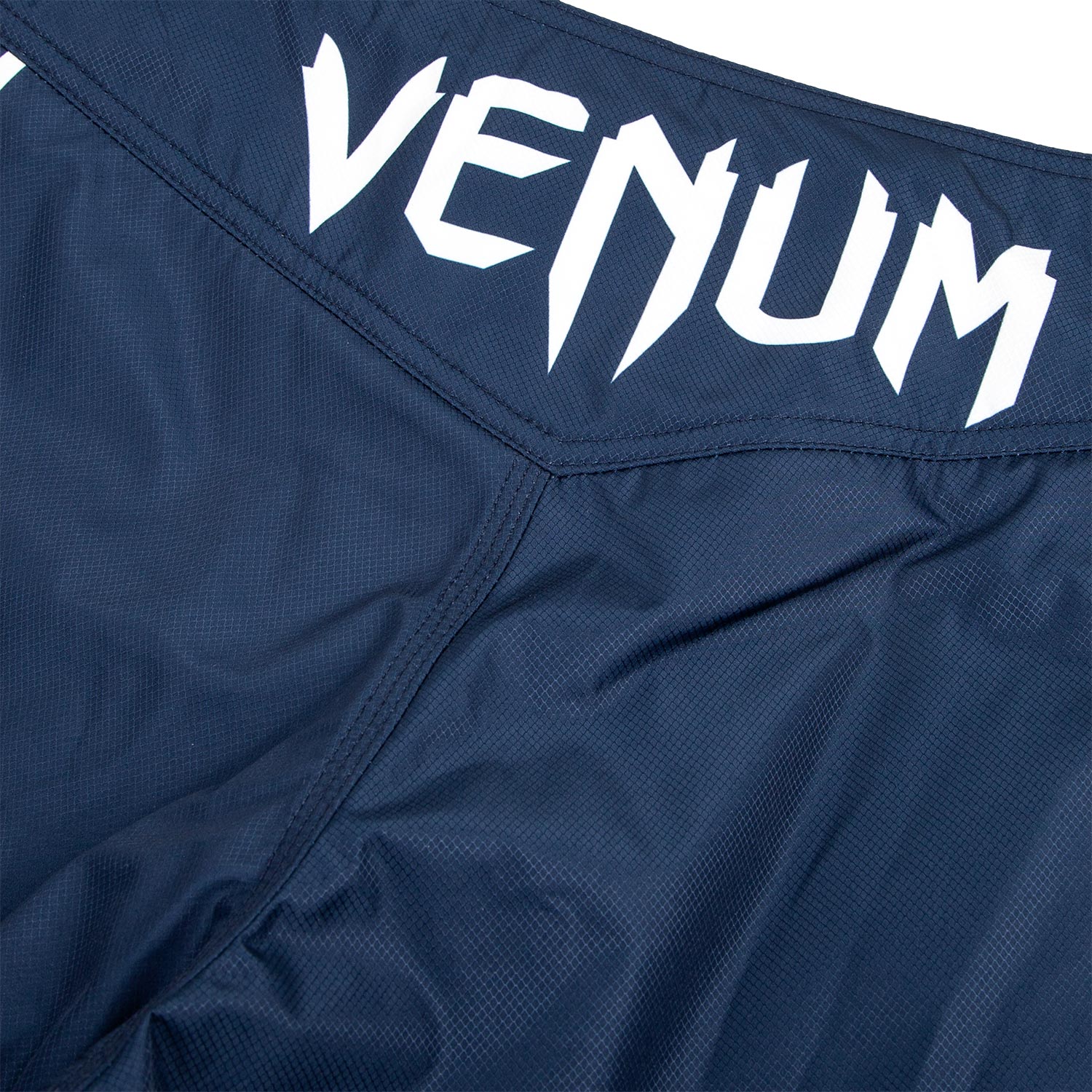 Fightshort Venum Signature - Bleu Marine/Blanc - Image 7