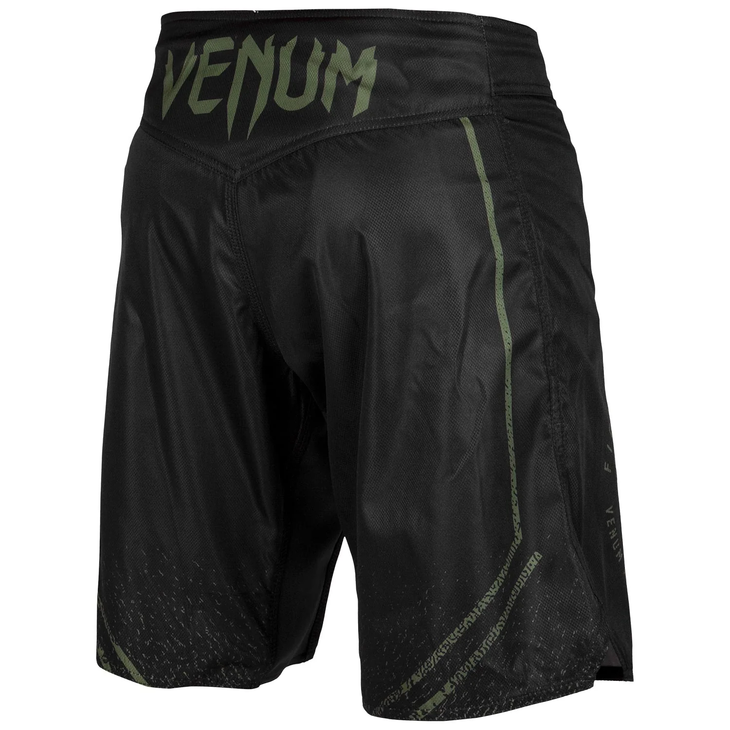 Fightshort Venum Signature - Noir/Kaki - Exclusivité - Image 4