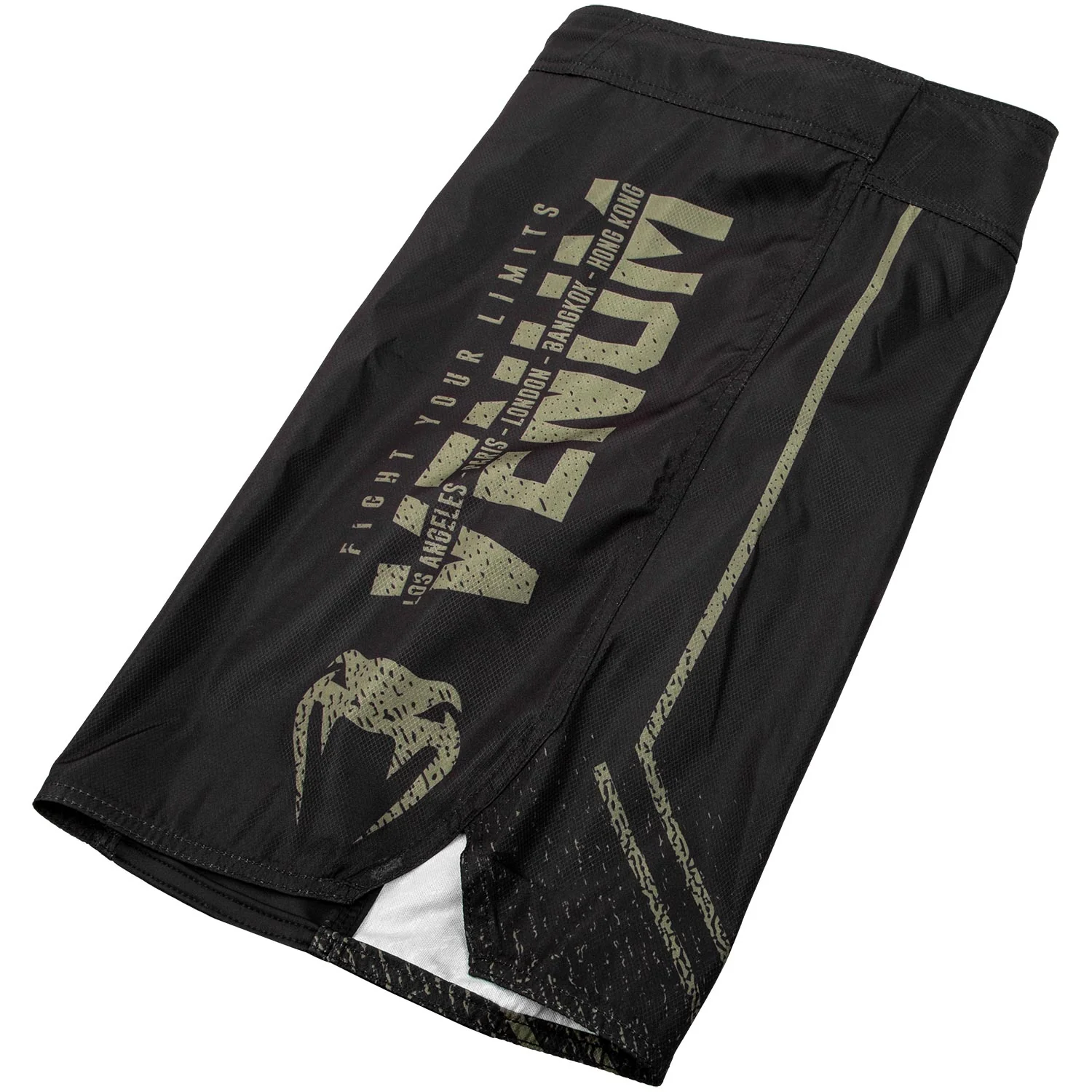 Fightshort Venum Signature - Noir/Kaki - Exclusivité - Image 8