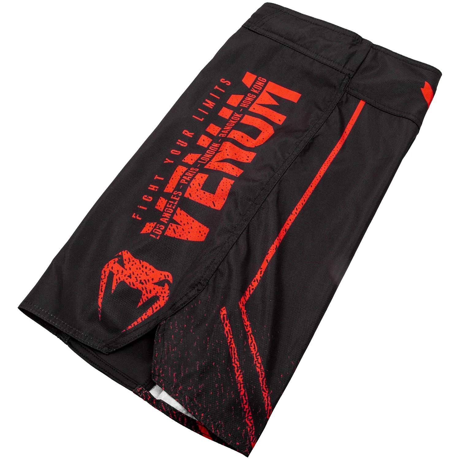 Fightshort Venum Signature - Noir/Rouge - Image 8