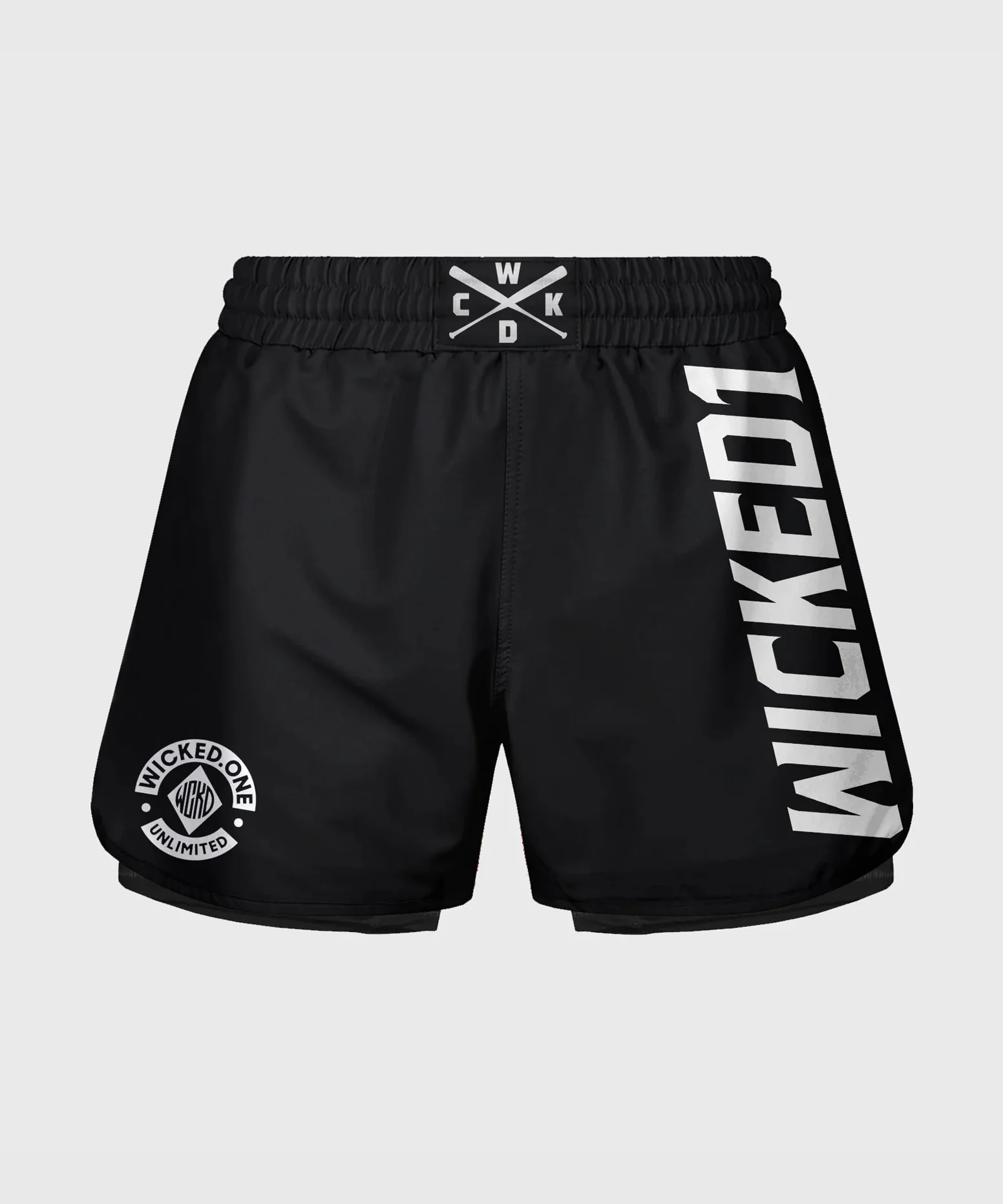 Short de MMA Wicked One Clinch - Noir