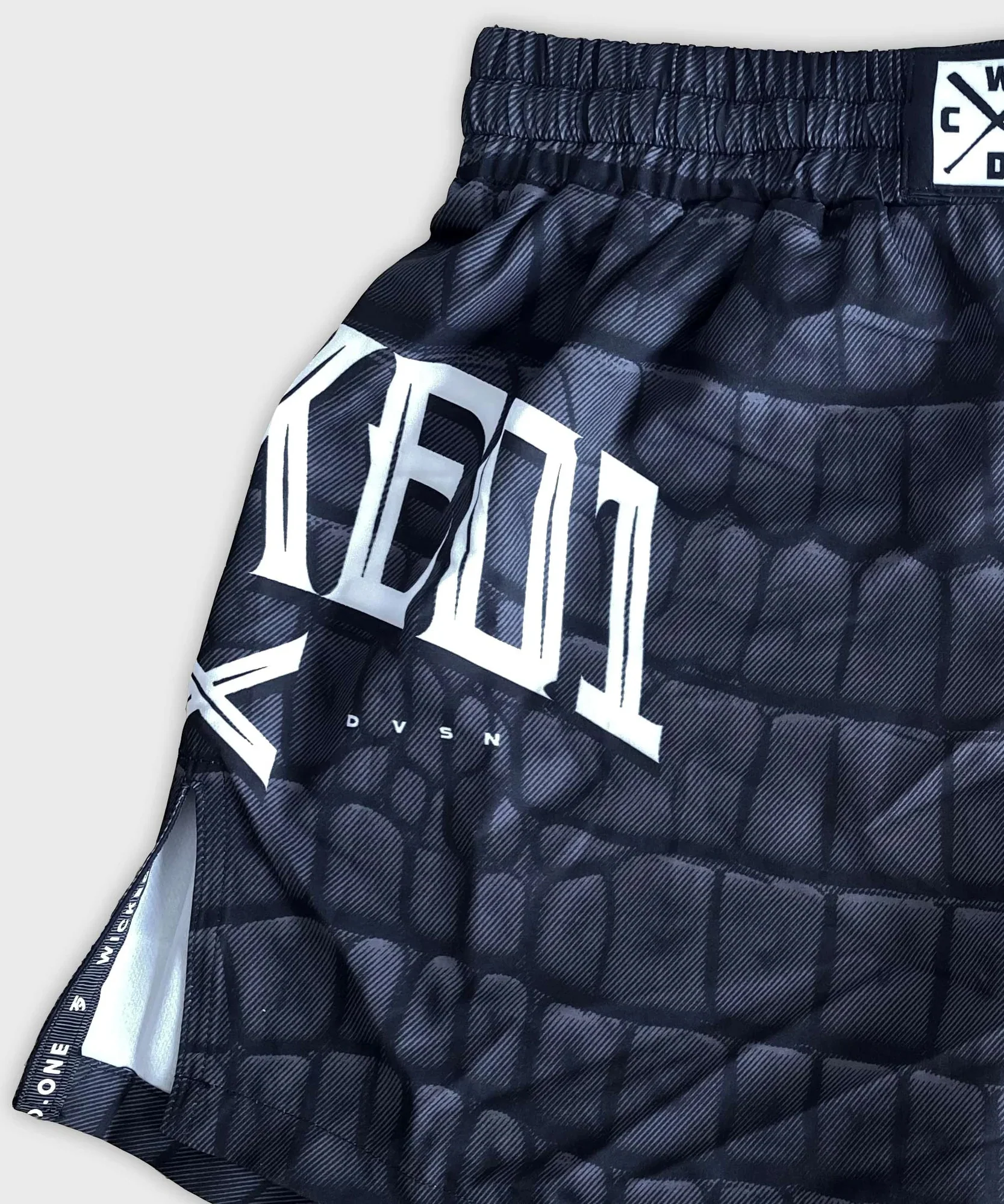 Short de MMA Wicked One Element Caïman - Noir - Image 3
