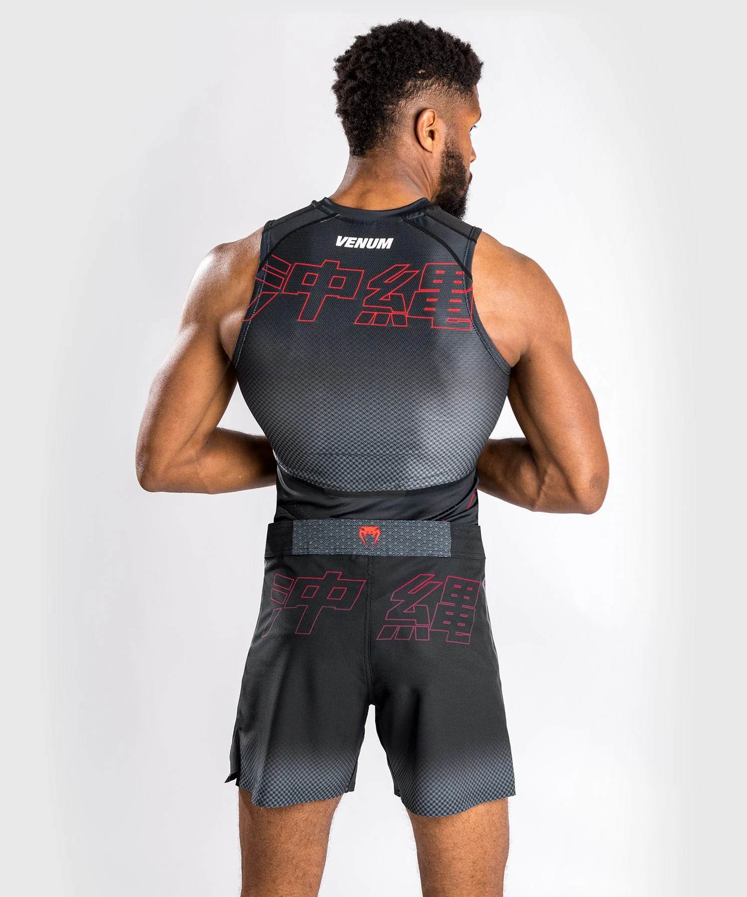 Fightshorts Venum Okinawa 3.0 - Noir/Rouge - Image 5